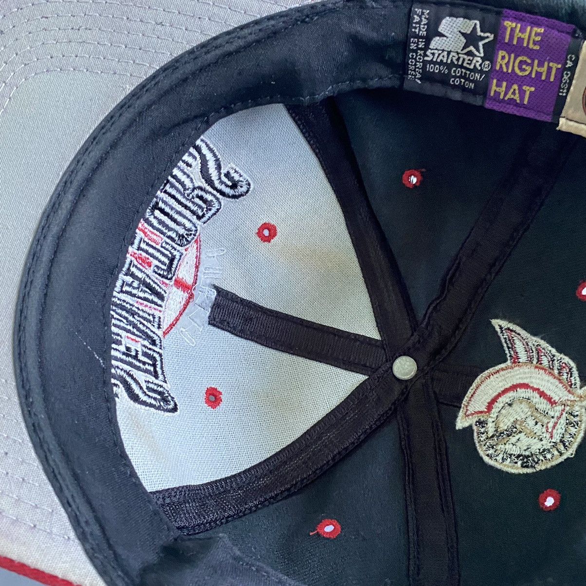 NHL × Vintage Vintage 90s Ottawa Senators Starter Made In Korea NHL Cap Size ONE SIZE - 7 Thumbnail
