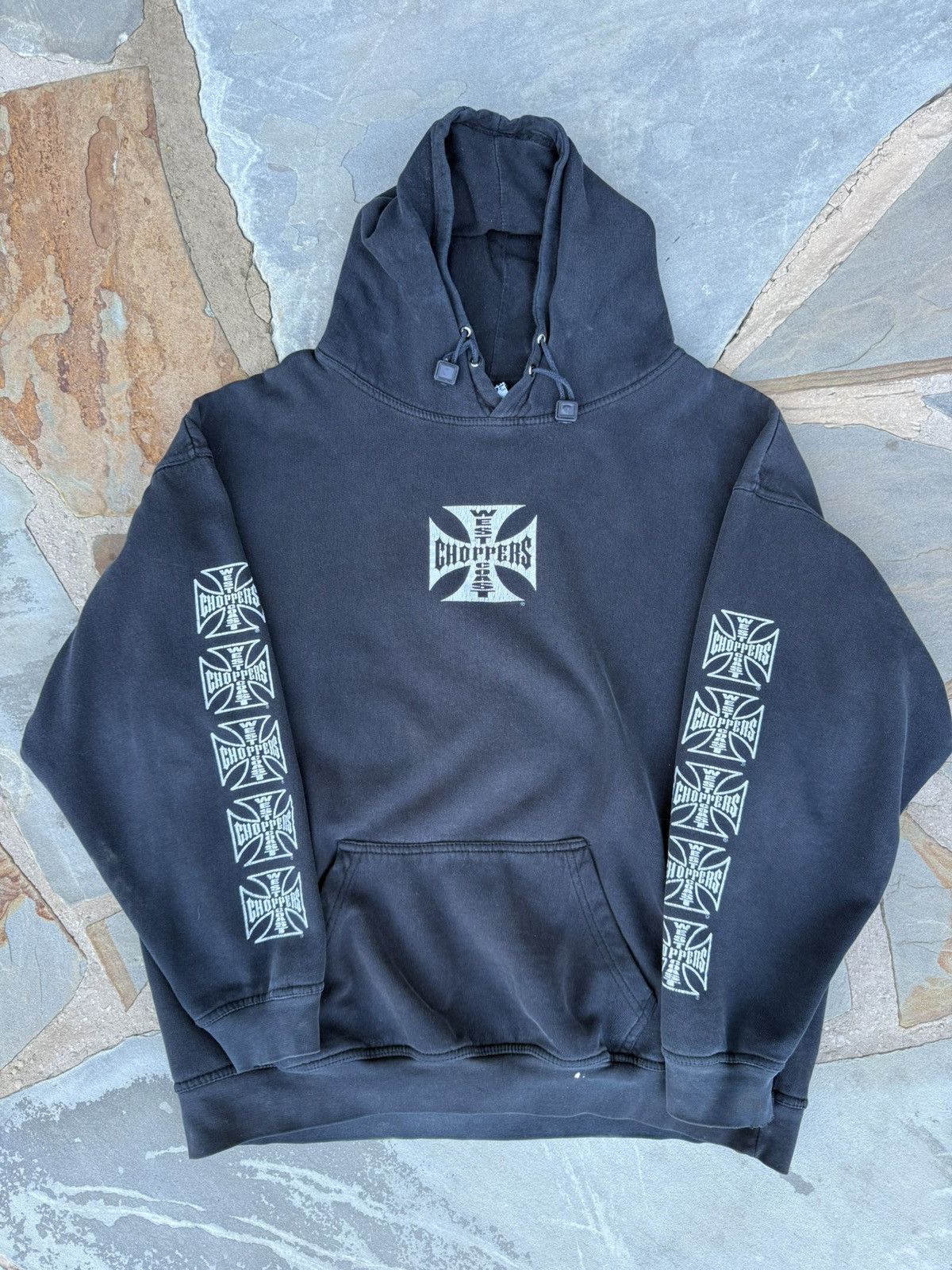 West Coast Choppers Vintage West Coast Choppers Hoodie Size XL Size US XL / EU 56 / 4 - 1 Thumbnail