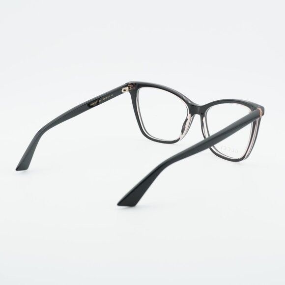 Gucci Gucci GG1817O 003 Eyeglasses Black 55mm Cat Eye Frame Size ONE SIZE - 4 Thumbnail