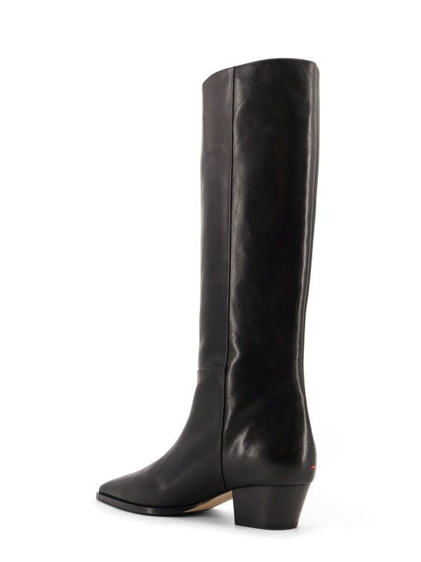 aeyde Medea Calf Leather Boots Size US 10 / IT 40 - 3 Thumbnail