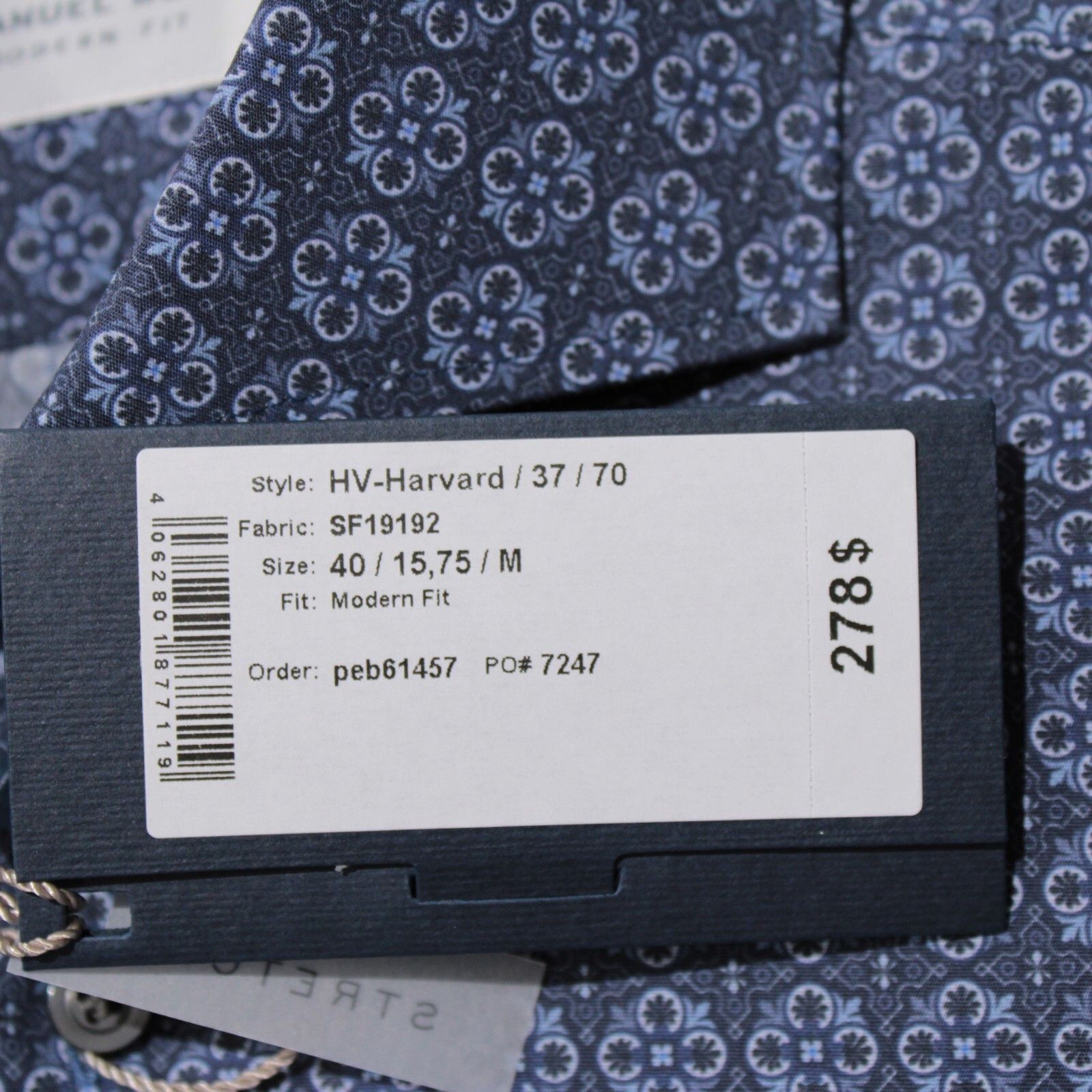 Other Emanuel Berg New with tags Shirt Size M US In Blue Size US M / EU 48-50 / 2 - 8 Thumbnail