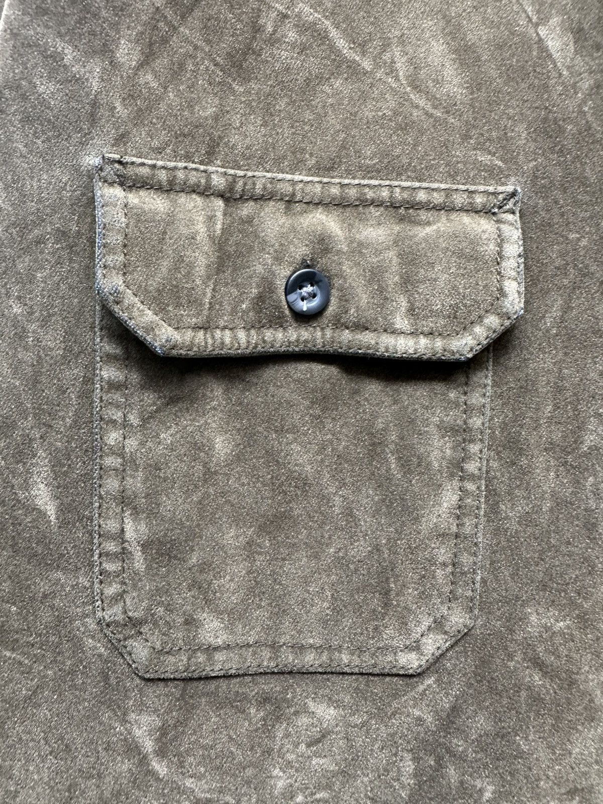 Kansai Yamamoto 00's Kansai Jeans moleskin denim shirt Size US L / EU 52-54 / 3 - 16 Thumbnail