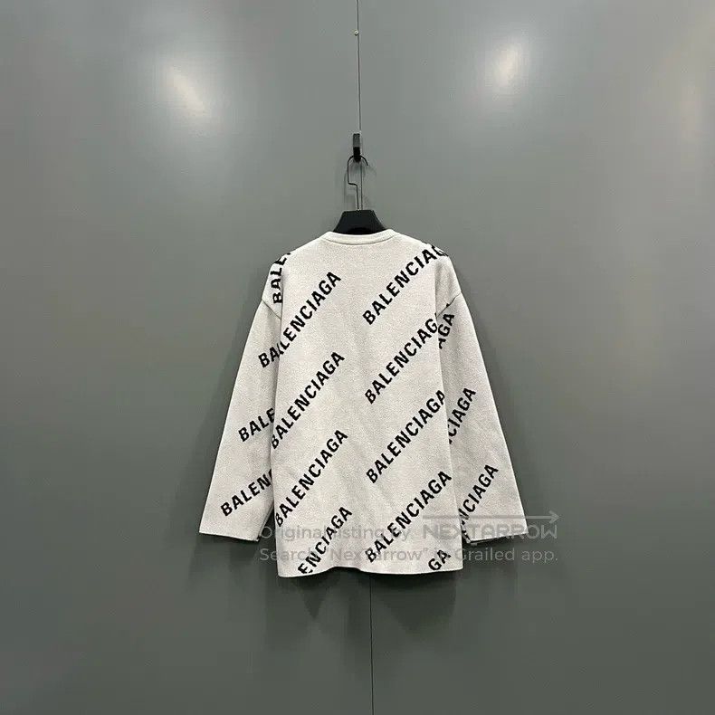 Balenciaga Balenciaga Barrage Logo Sweater - XS Size US XS / EU 42 / 0 - 2 Thumbnail