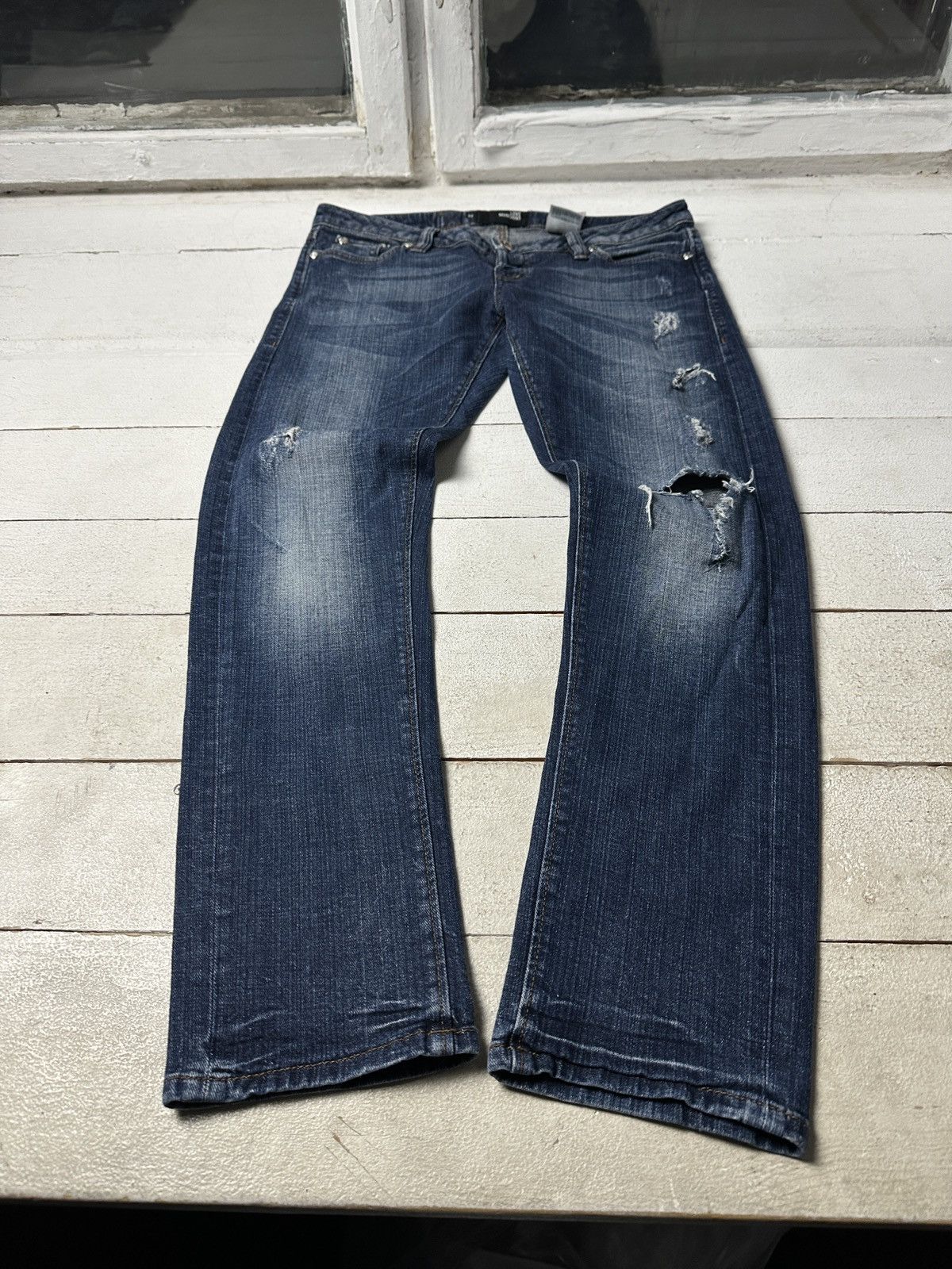 🚨 RARE MOSCHINO WITH LOGO WOMEN DENIM JEANS