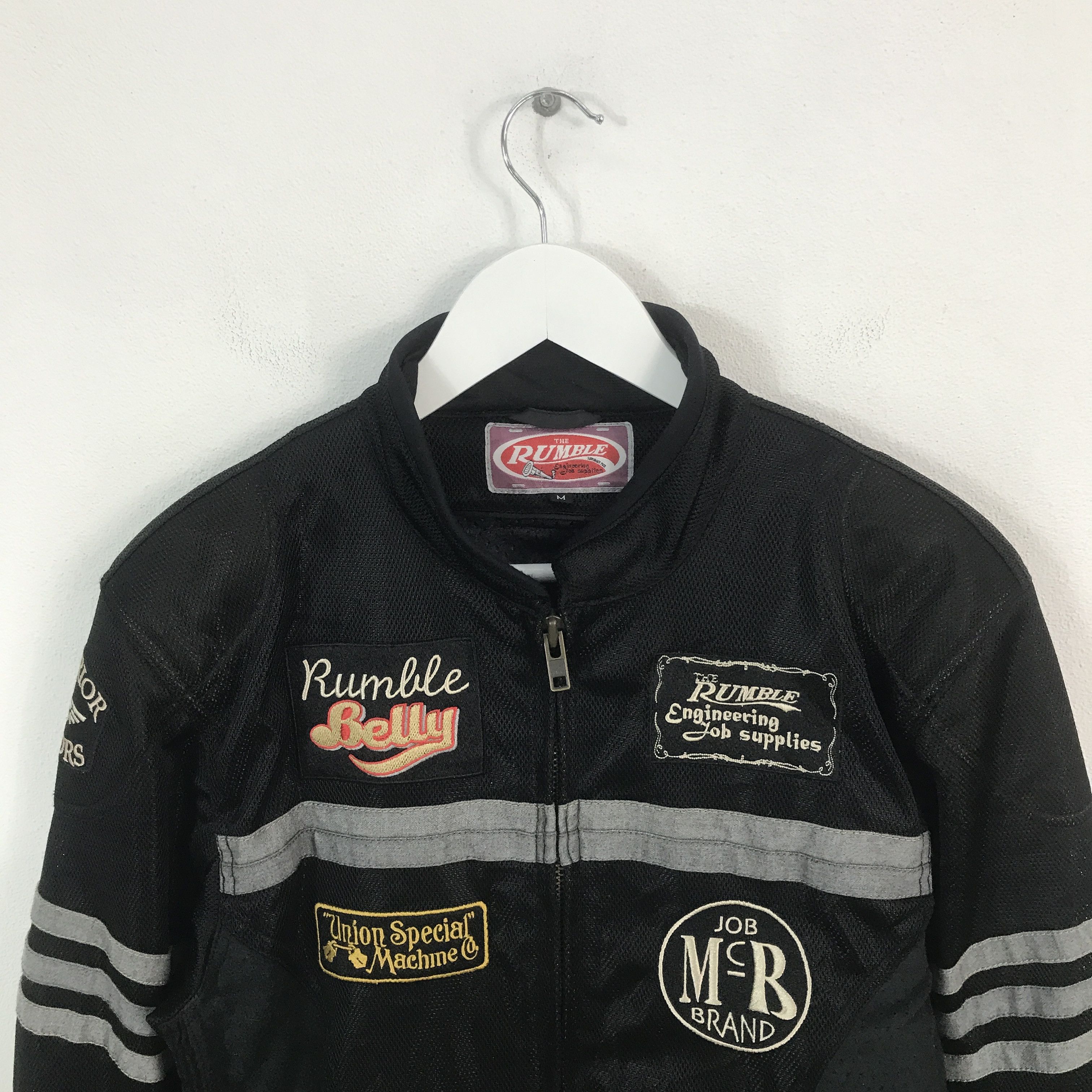Japanese Brand Rare Rumble wheelers biker style design jacket Size US M / EU 48-50 / 2 - 3 Thumbnail