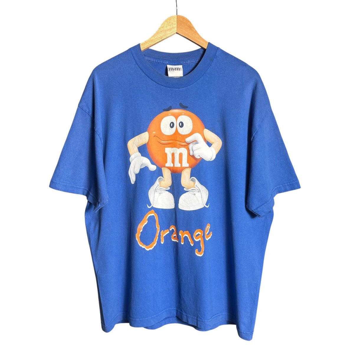 Vintage Vintage M&M’s Orange Graphic T-Shirt / Snack Size US XL / EU 56 / 4 - 1 Thumbnail