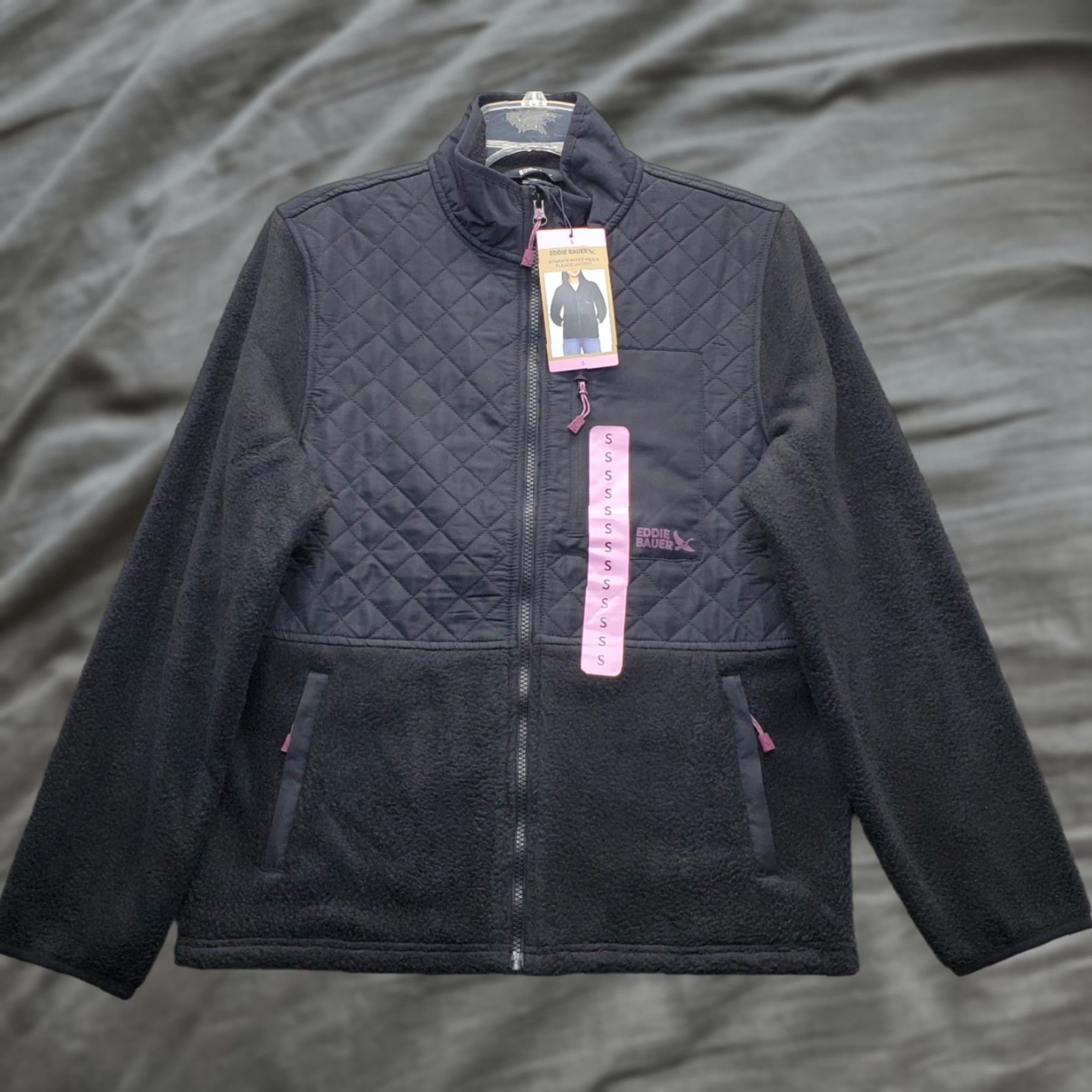 Eddie Bauer Eddie Bauer Zip Up Polar Fleece Jacket Womens Size S Black Jacket Womens Size S Eddie Bauer Zip Up Polar Fleece Jacket Black Size S / US 4 / IT 40 - 1 Thumbnail