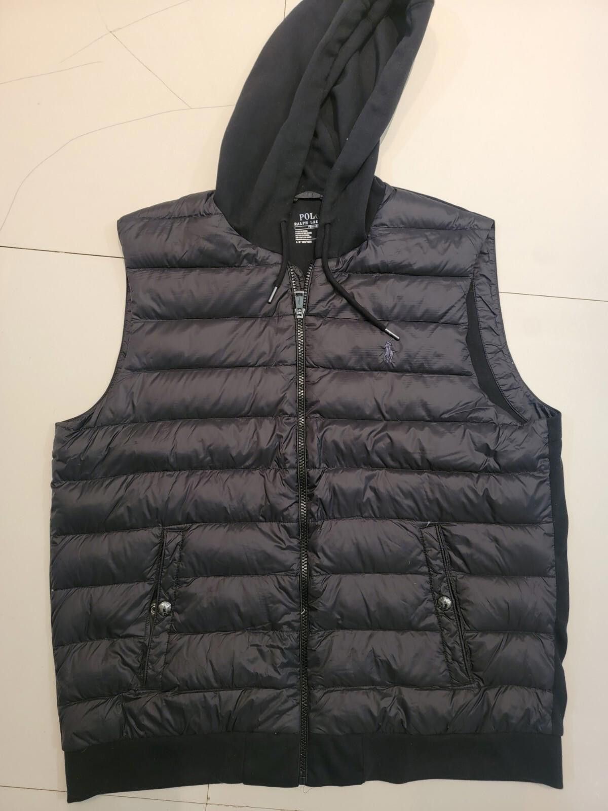 Polo Ralph Lauren Polo Ralph Lauren Down Puffer Vest Quilted Hooded Jacket L Size US L / EU 52-54 / 3 - 1 Thumbnail