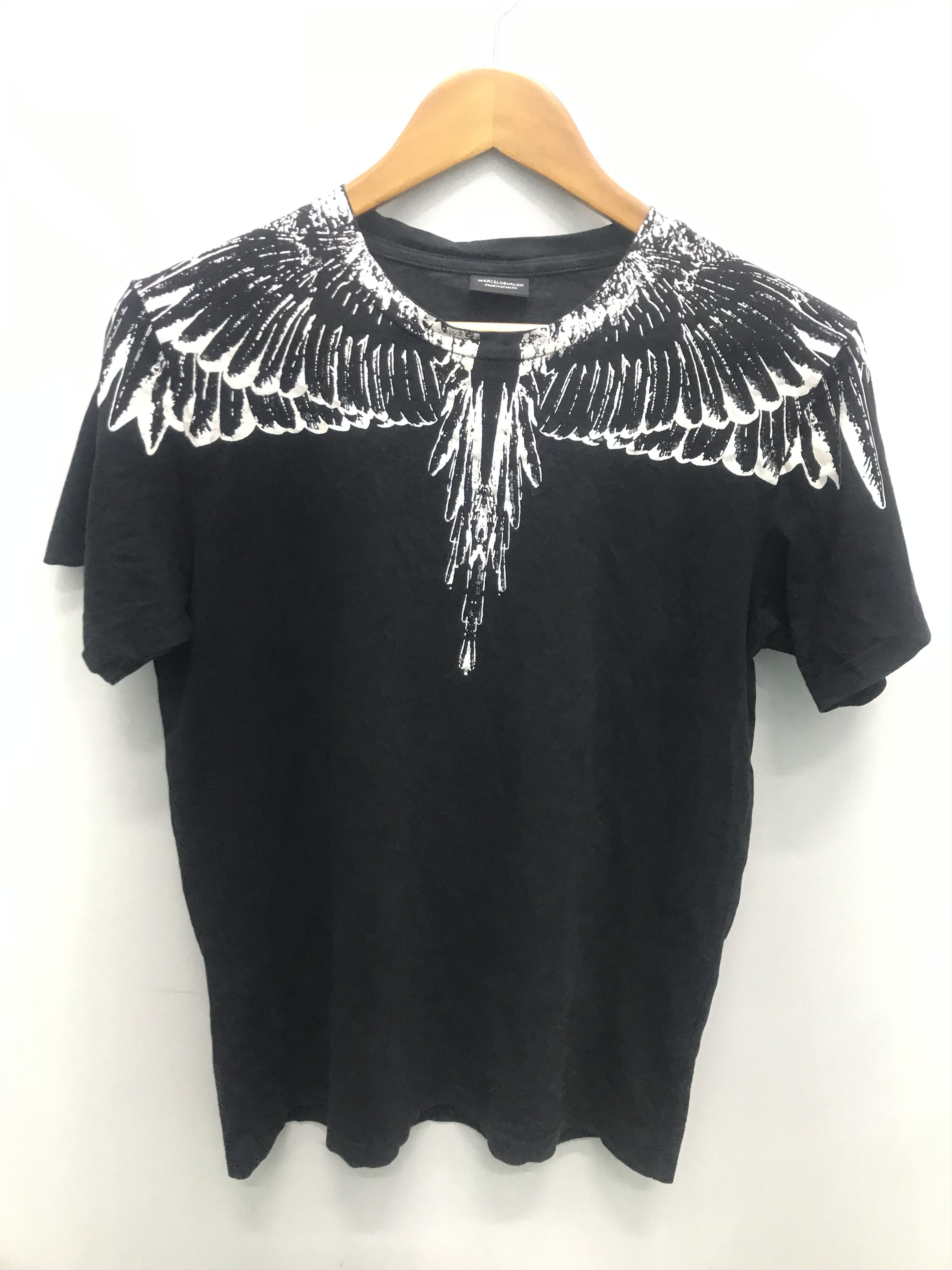 Marcelo Burlon Iconic Marcelo Burlon Wing Tshirt Size US M / EU 48-50 / 2 - 1 Thumbnail
