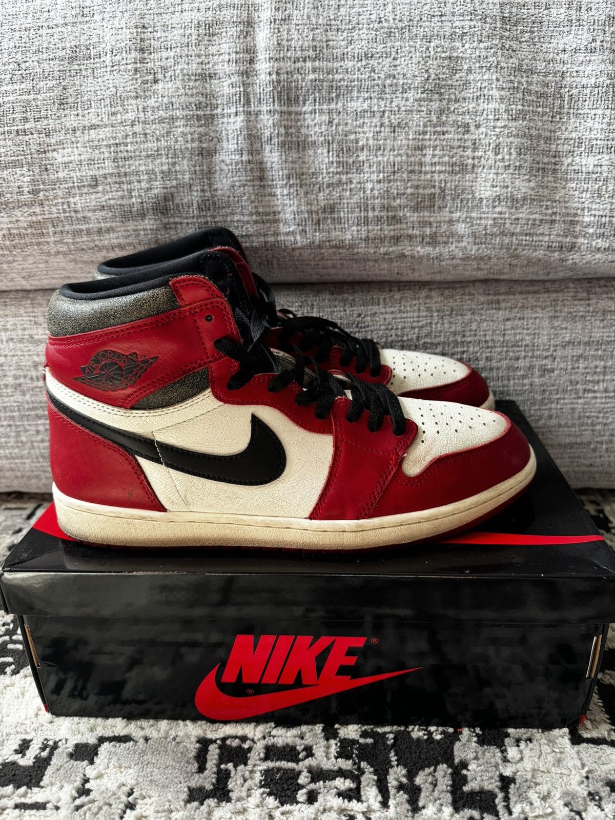 Nike Air Jordan 1 Retro High OG 'Chicago Lost & Found' Sample Size US 12 / EU 45 - 1 Thumbnail