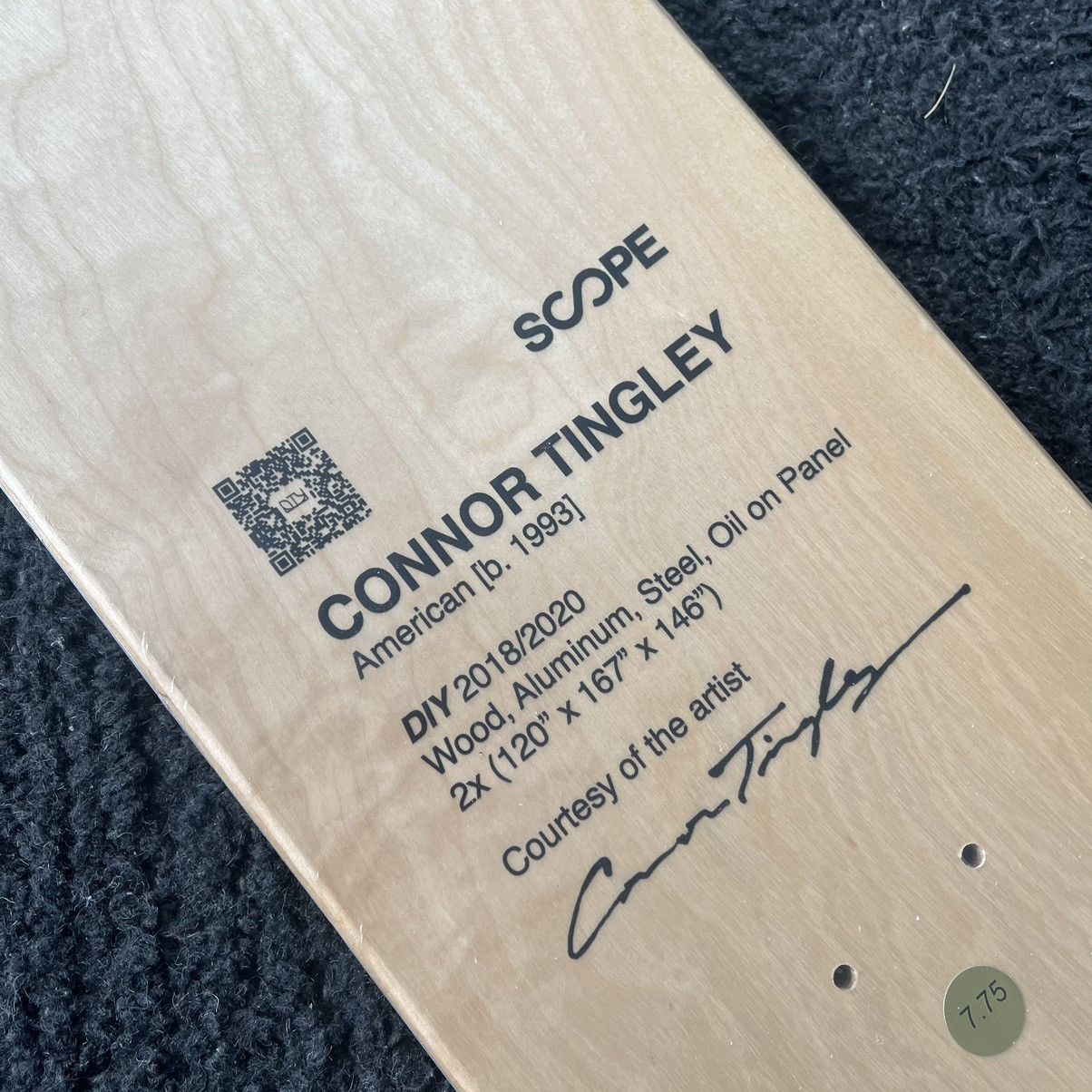 Other Connor Tingley Scope Miami Skateboard Deck DIY 2018/2020 Size ONE SIZE - 4 Thumbnail
