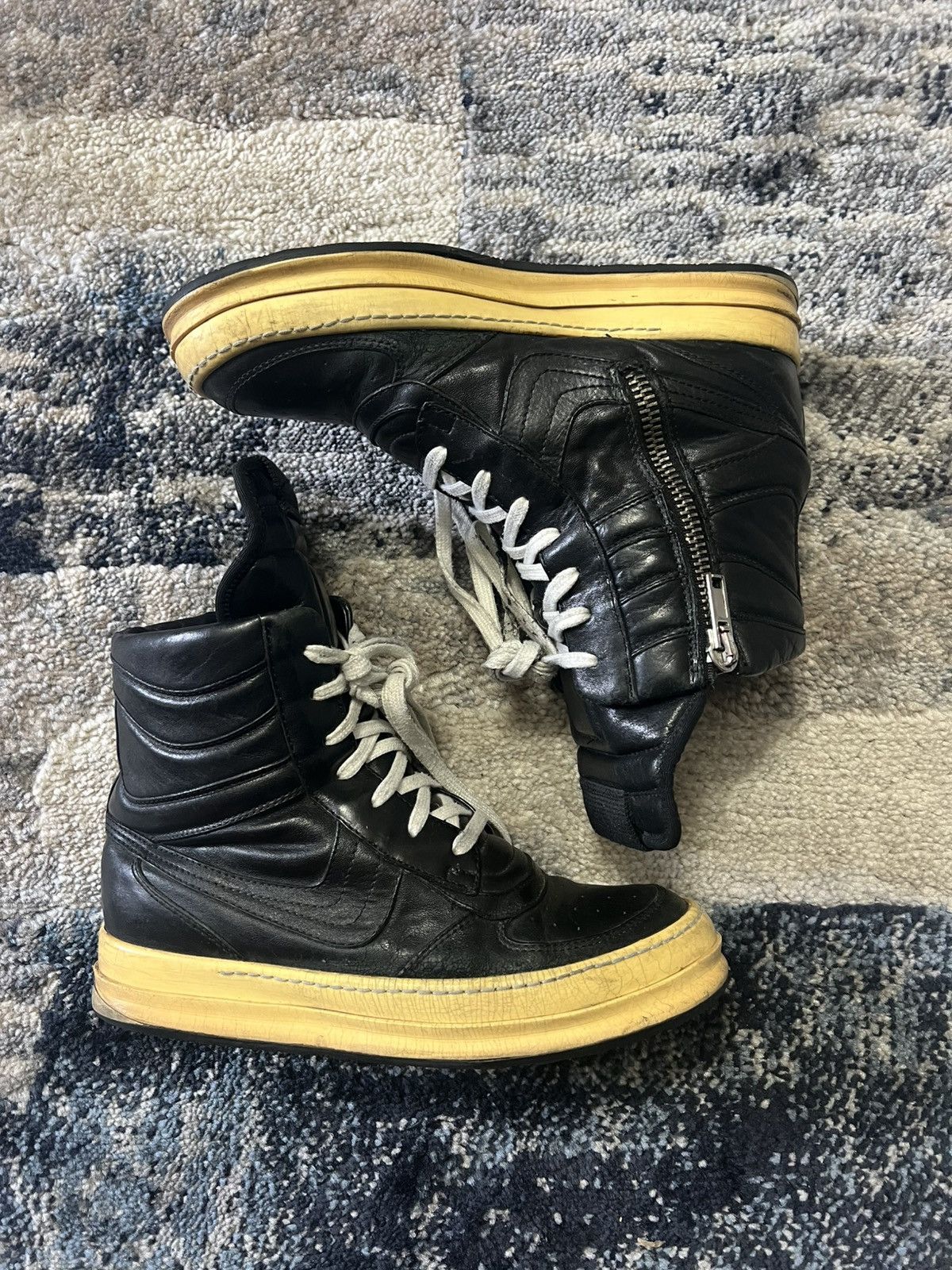 Rick Owens Rick Owens FW06 OG Calf Leather Dunk Size US 10 / EU 43 - 2 Thumbnail
