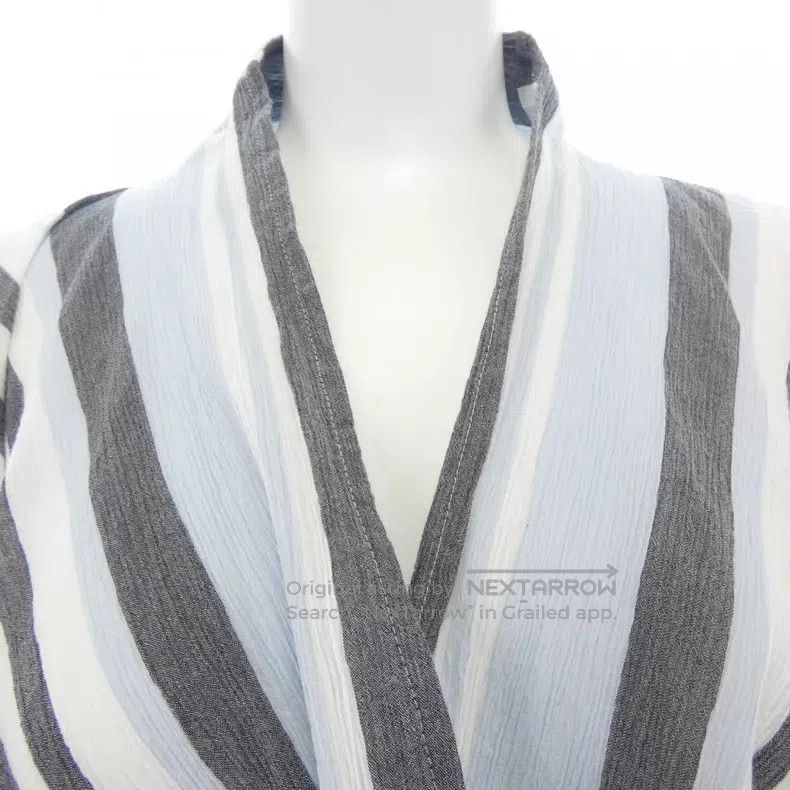 Issey Miyake Issey Miyake Stripe Knot Shirt Dress Size M / US 6-8 / IT 42-44 - 3 Thumbnail