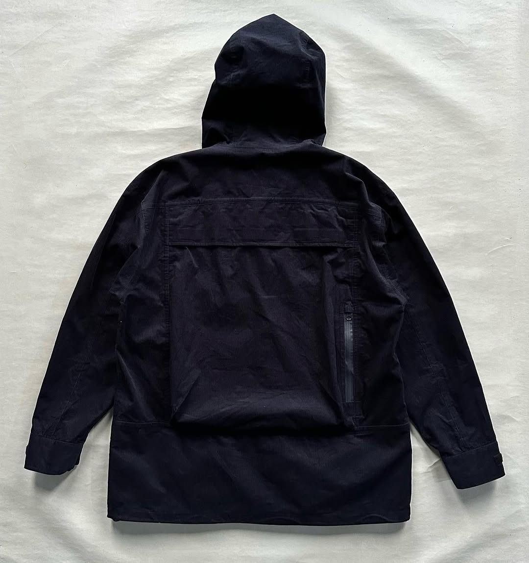 Designer × Mountain Hardwear F|ELDC0RE Mountain Sack Rain Parka Corduroy Dark Navy Size US L / EU 52-54 / 3 - 3 Thumbnail