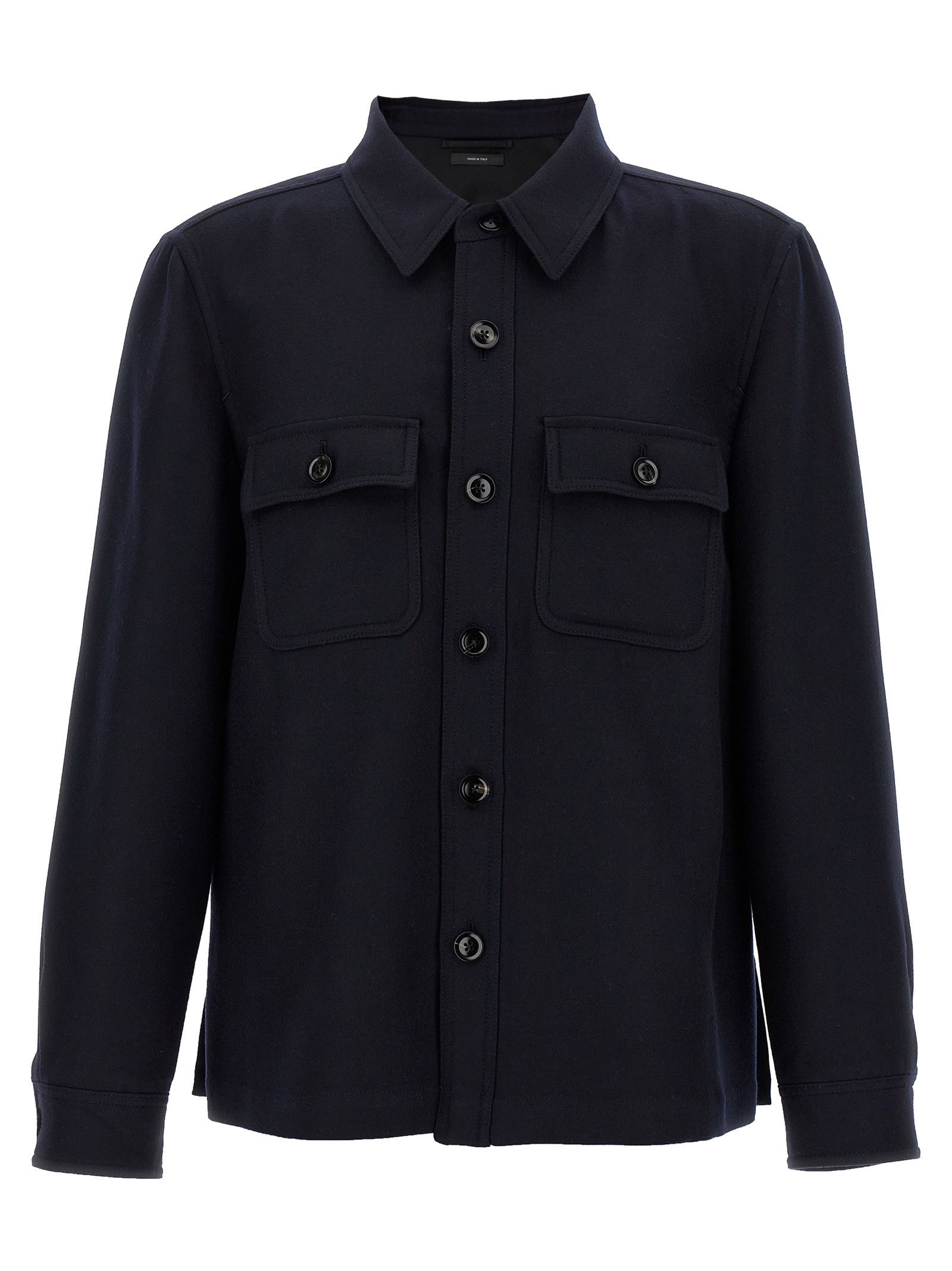 Tom Ford 'Double Splittable Light Wool' Overshirt Size US L / EU 52-54 / 3 - 1 Thumbnail