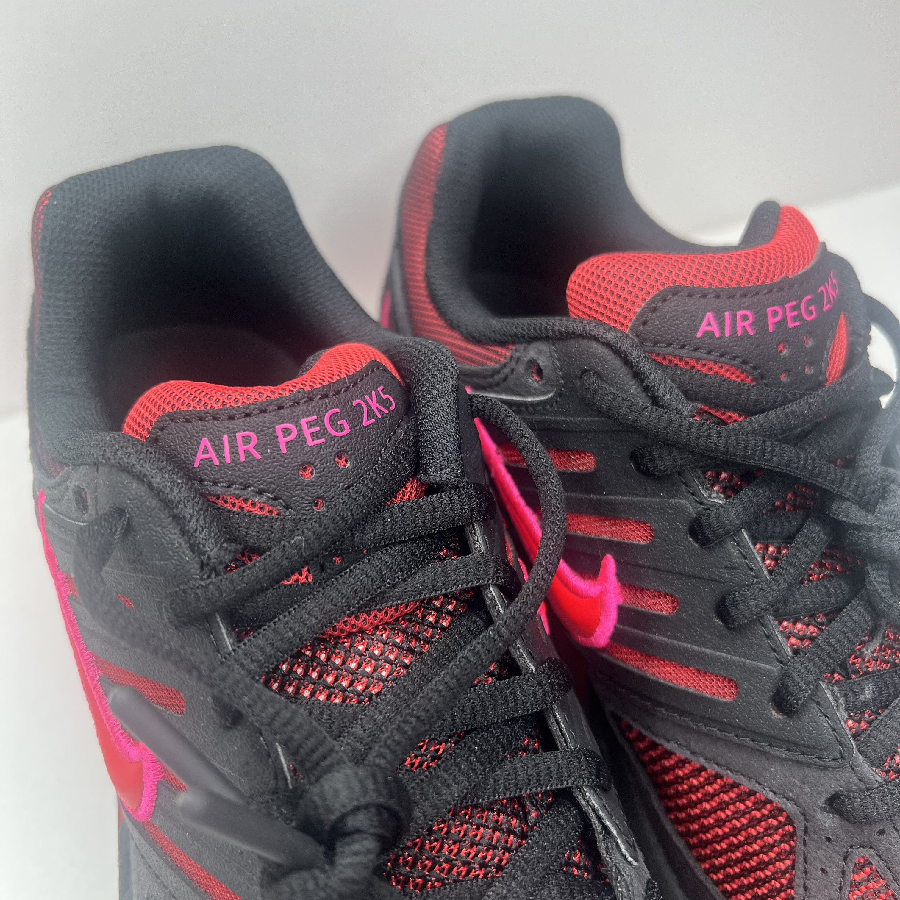 Nike Nike Air Pegasus 2005 "Black And Fire Red" Size US 7.5 / IT 37.5 - 6 Thumbnail