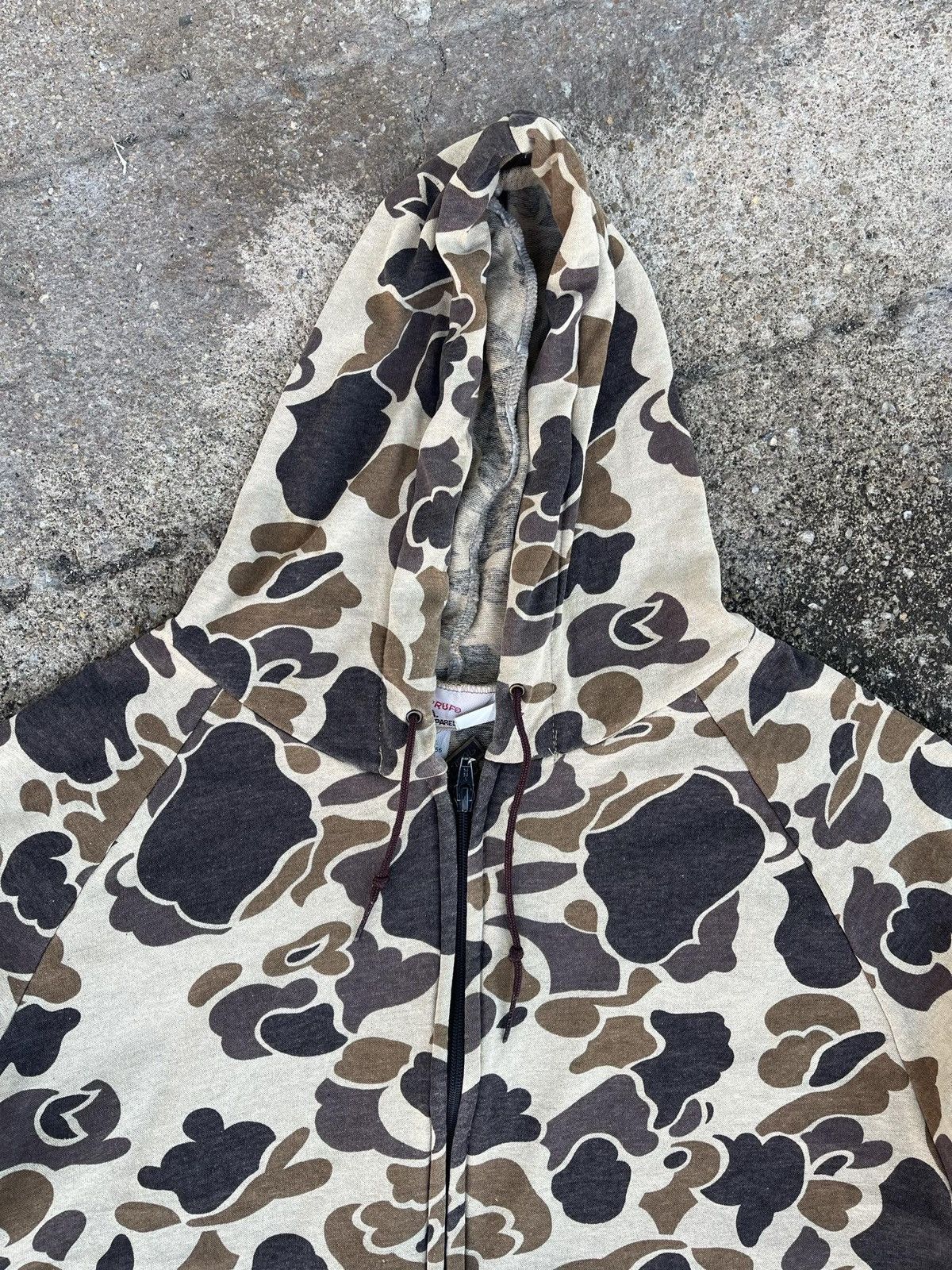 Vintage Vintage Camo bomber jacket Size US XL / EU 56 / 4 - 4 Thumbnail