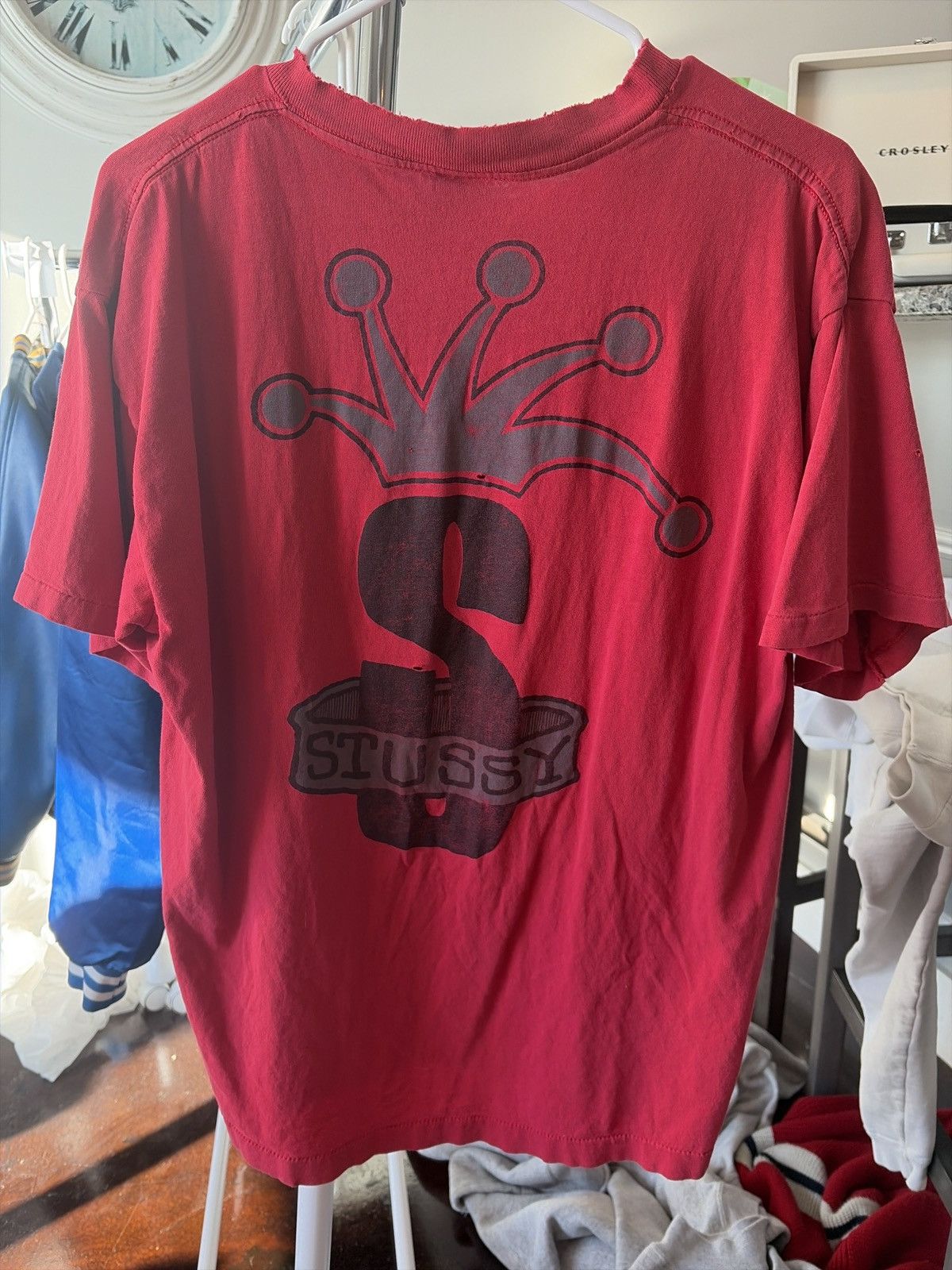Stussy Vintage Stussy Jester Tee Size US XL / EU 56 / 4 - 1 Thumbnail