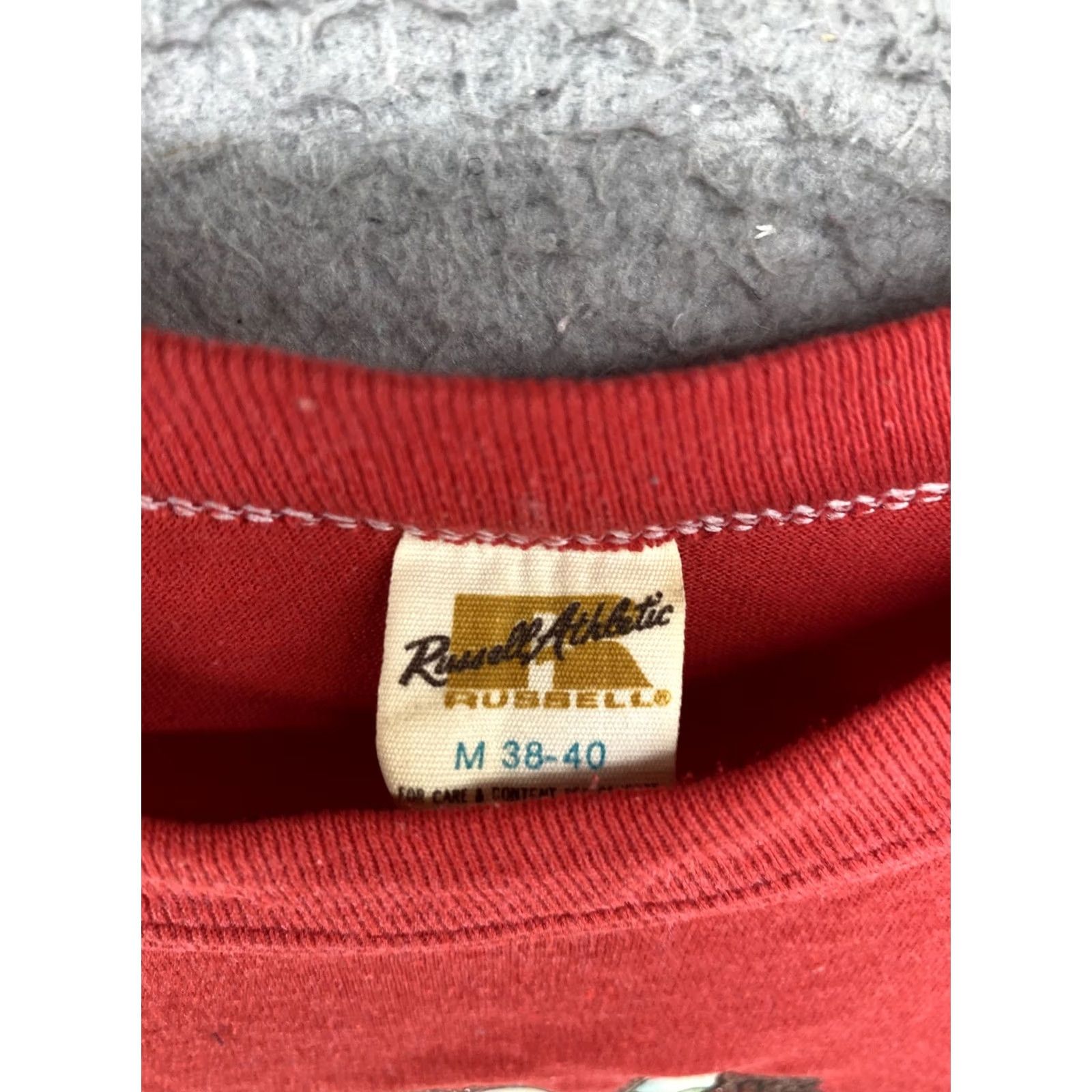 Russell Athletic Vintage 80s Sex Is Like Snow Shirt M Red Size Regular Russell Athletic Size US M / EU 48-50 / 2 - 3 Thumbnail