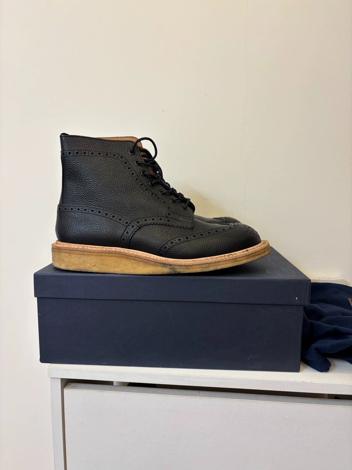 Tricker's triker's by uncle sam High Top Leather Boots US 9.5 Size US 9.5 / EU 42-43 - 1 Thumbnail