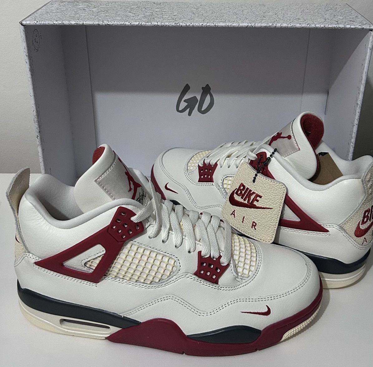 Jordan Brand Nike Air Jordan 4 Nigel Sylvester 'Brick After Brick' UK 7.5 Size US 7.5 / EU 40-41 - 16 Thumbnail