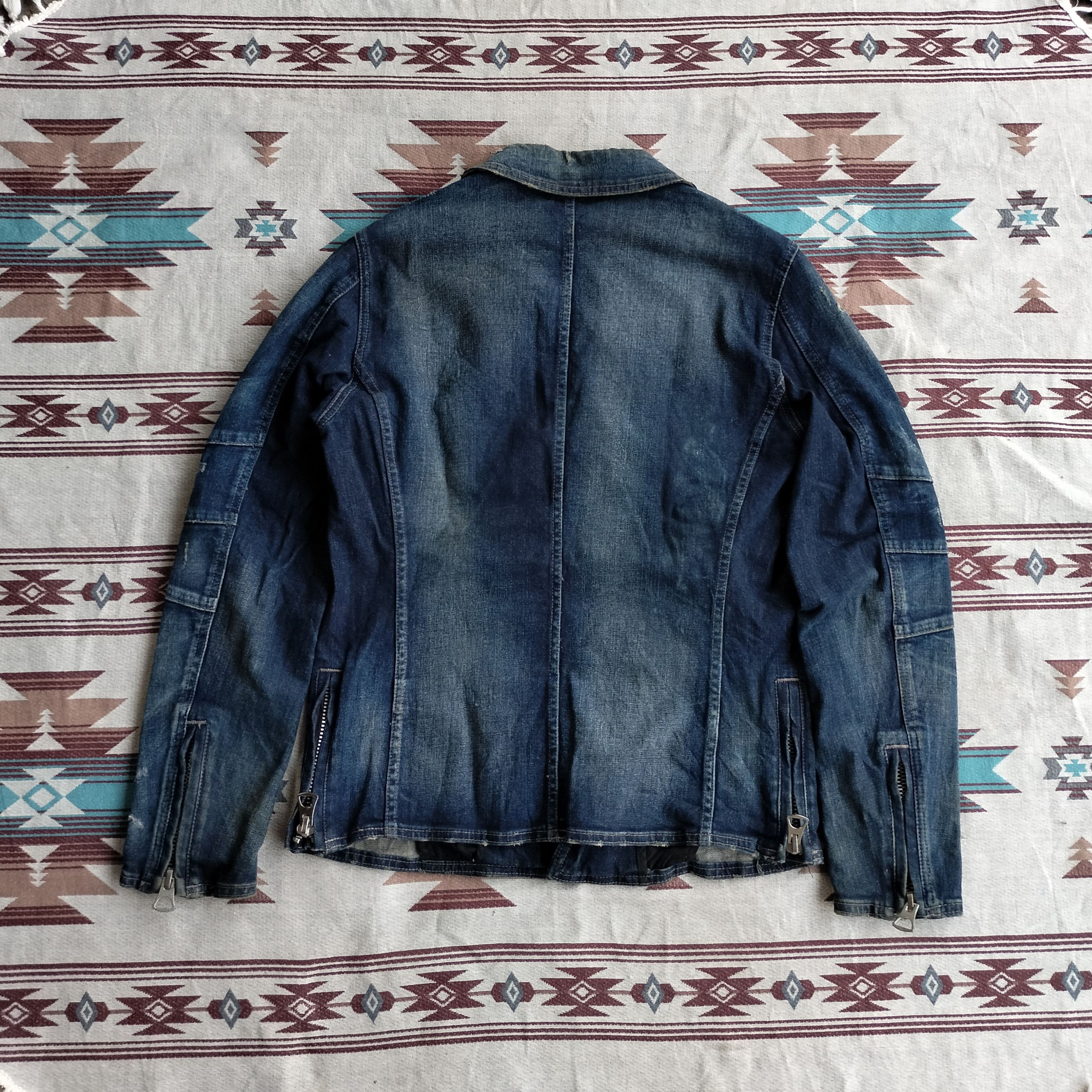 semanticdesign SemanticDesign rock double collar denim jacket Size US M / EU 48-50 / 2 - 10 Thumbnail