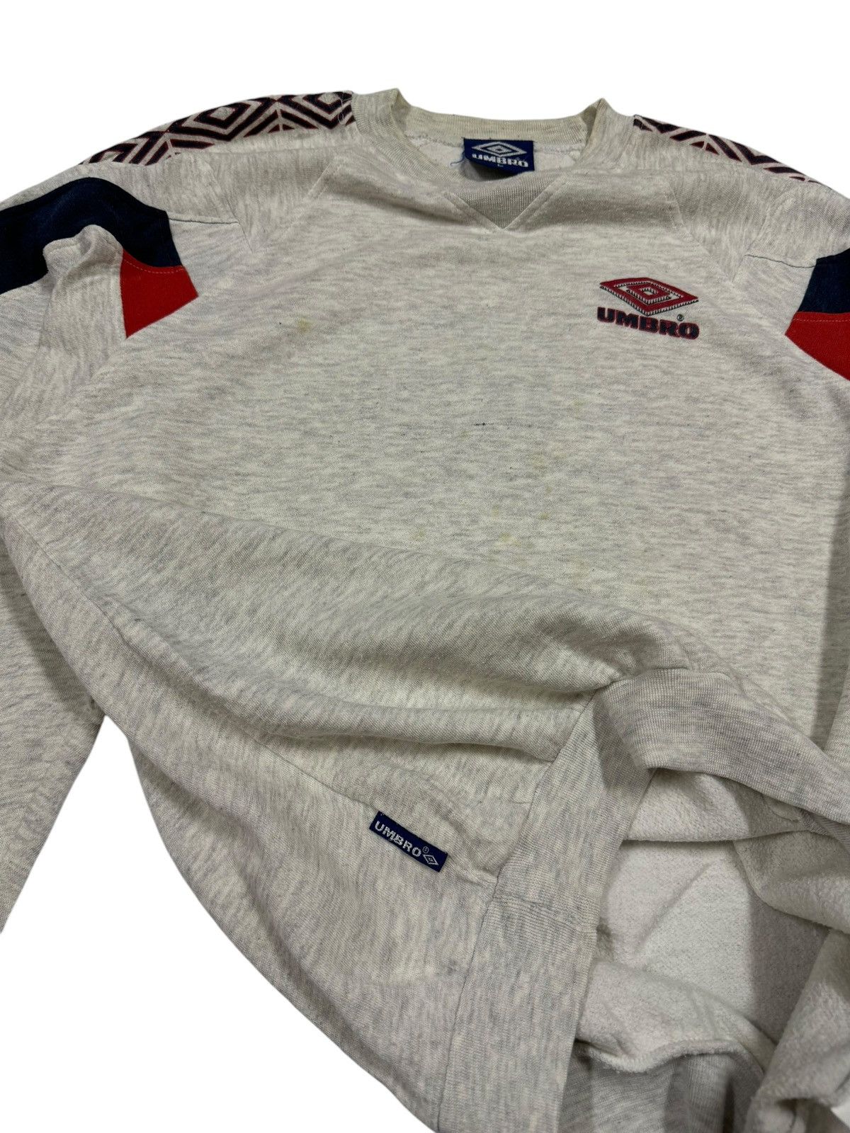 Umbro × Vintage Vtg🔥90’s OG Umbro Pullover Sweatshirt Size US L / EU 52-54 / 3 - 5 Thumbnail