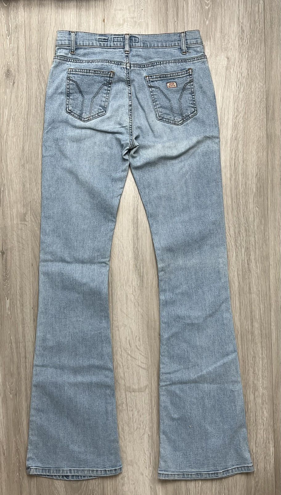 Miss Sixty Vintage Miss Sixty Tommy Flared Jeans Size 28" / US 6 / IT 42 - 4 Thumbnail