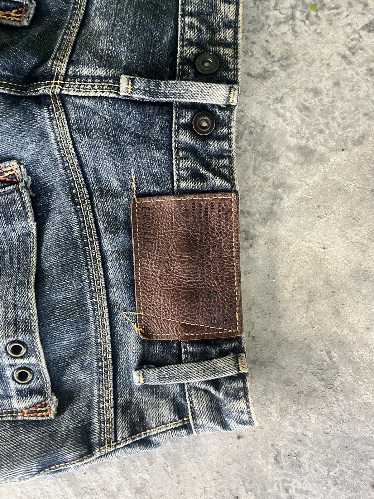 Edwin × Hysteric Glamour × If Six Was Nine Sick Engineering Edwin Denim Size US 31 - 5 Thumbnail