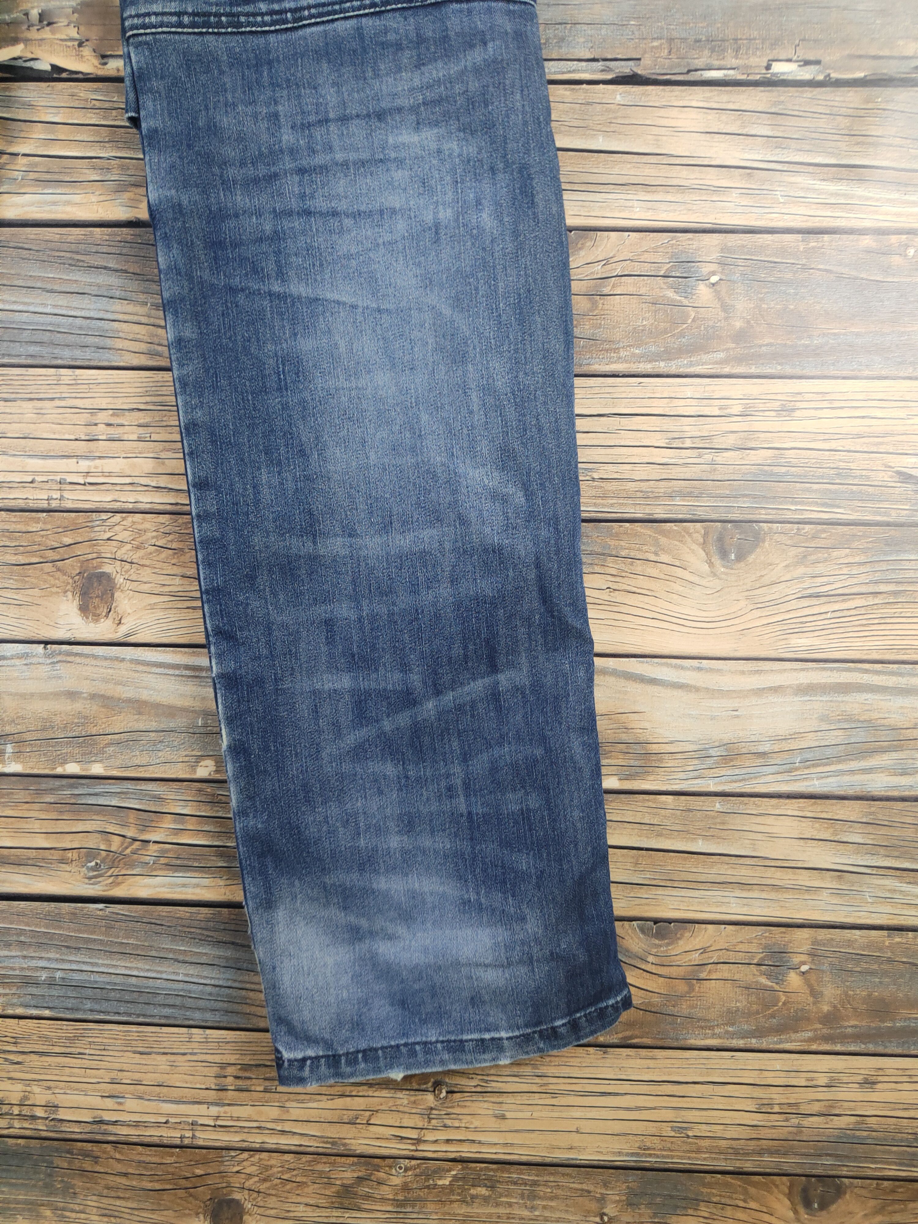 DL Lyric Dark Blue Distressed Ripped Jeans #46-103T