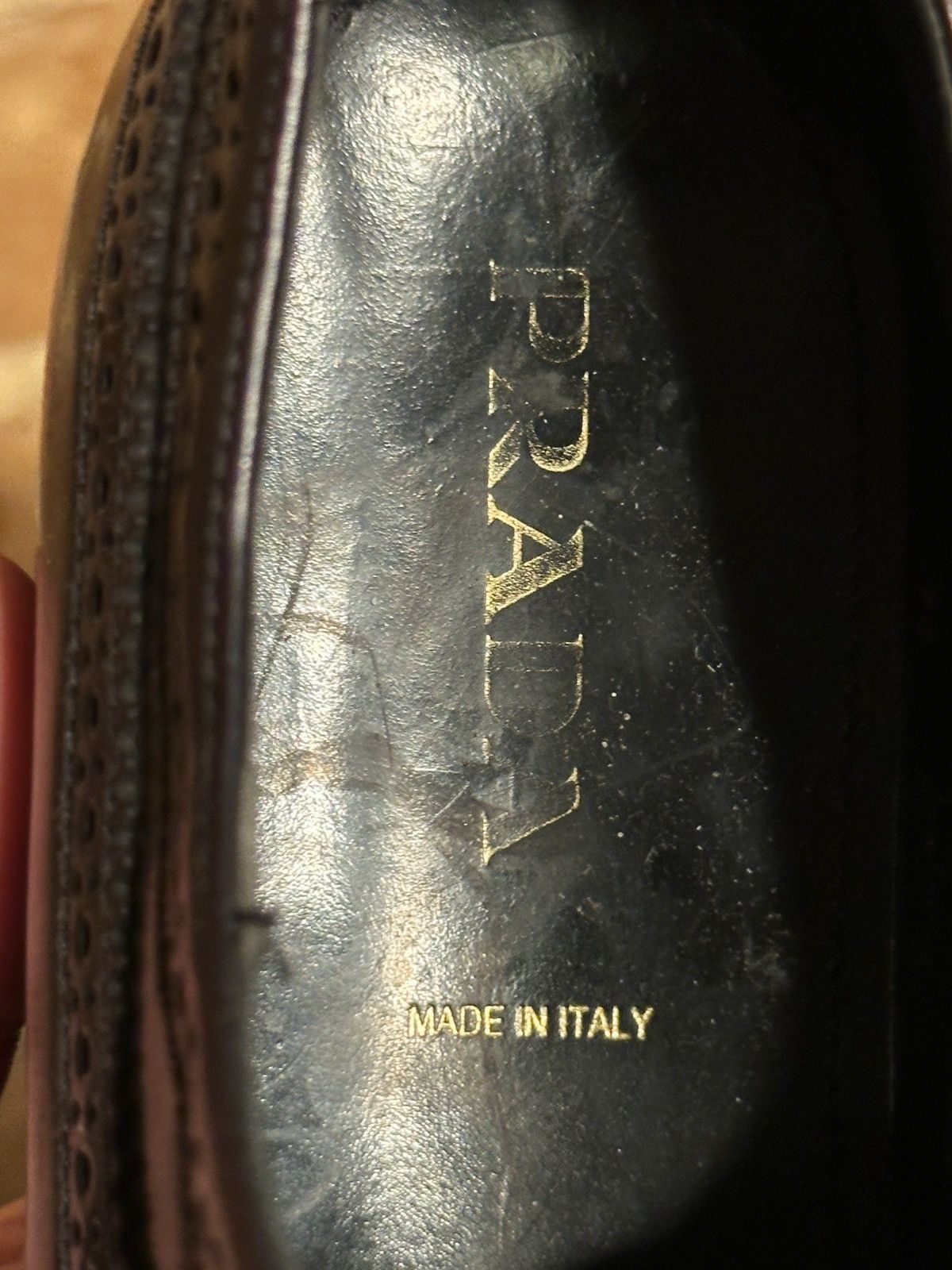 Prada Prada Platform Derby Brogues Size US 8.5 / IT 38.5 - 6 Thumbnail