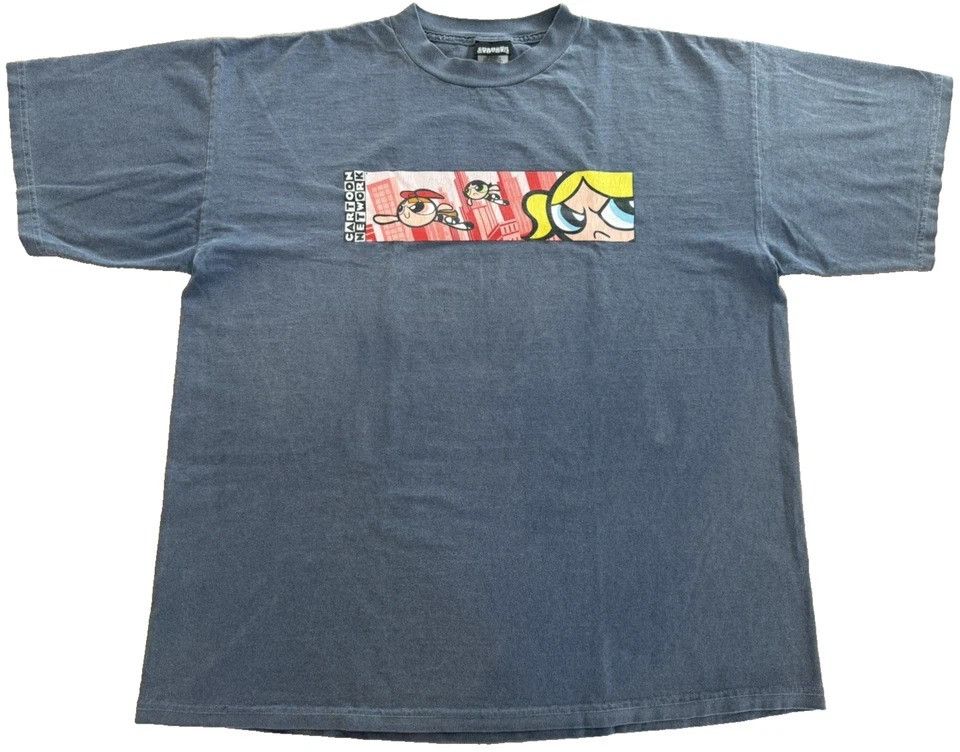Cartoon Network Vintage The Powerpuff Girls T-Shirt – Go Cartoon Size XL / US 12-14 / IT 48-50 - 1 Thumbnail