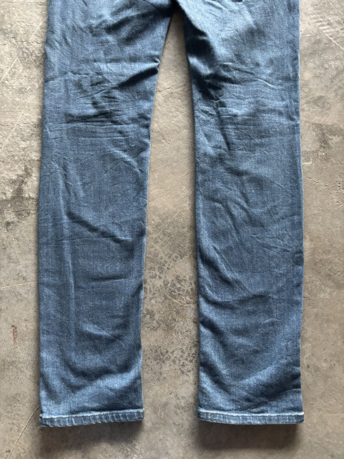 If Six Was Nine × Le Grande Bleu (L.G.B.) × NO ID SICK NO ID JAPANESE DENIM SLIM HEDI SLIMANE STYLE PUNK ROCK Size US 34 / EU 50 - 16 Thumbnail