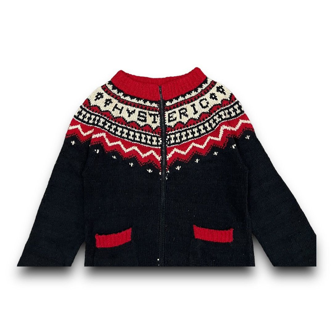 Hysteric Glamour VINTAGE HYSTERIC GLAMOUR JAPANESE BRAND SWEATER KNITWEAR Size US M / EU 48-50 / 2 - 3 Thumbnail