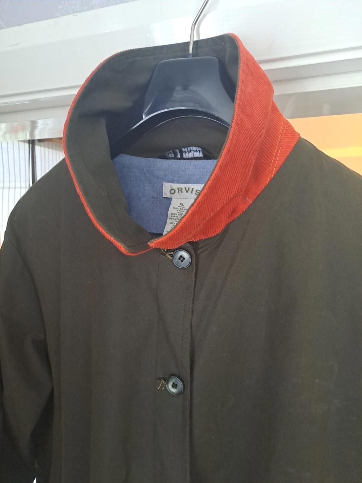 Orvis Orvis Wax Coat Ladies Size Xl 18/22 Olive Green england made Size XL / US 12-14 / IT 48-50 - 3 Thumbnail