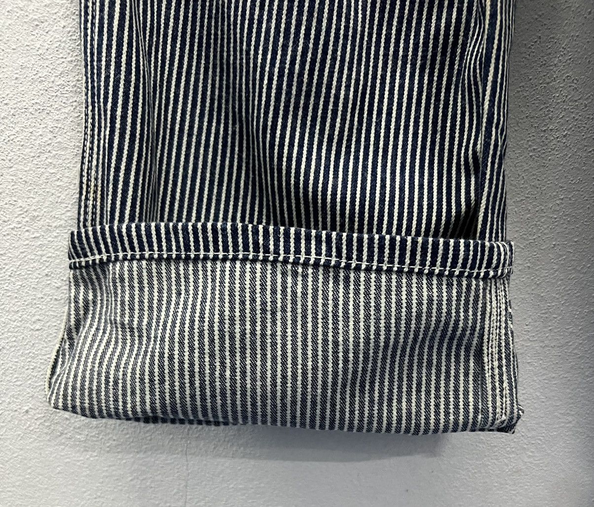 Japanese Brand × Vintage Vintage Vicerer Striped Denim Overalls - Size M Size US 31 - 18 Thumbnail
