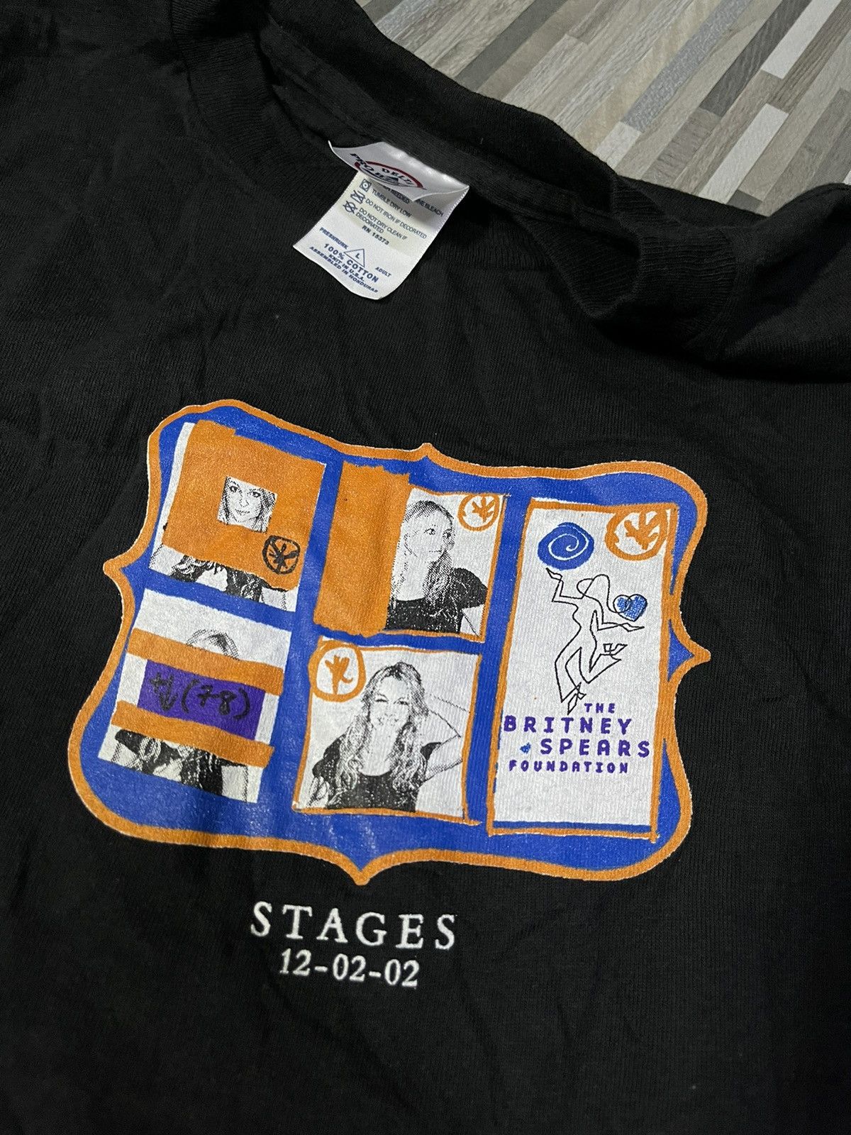 Band Tees × Vintage Vintage Deadstock Britney Spears Tshirt Size US L / EU 52-54 / 3 - 3 Thumbnail
