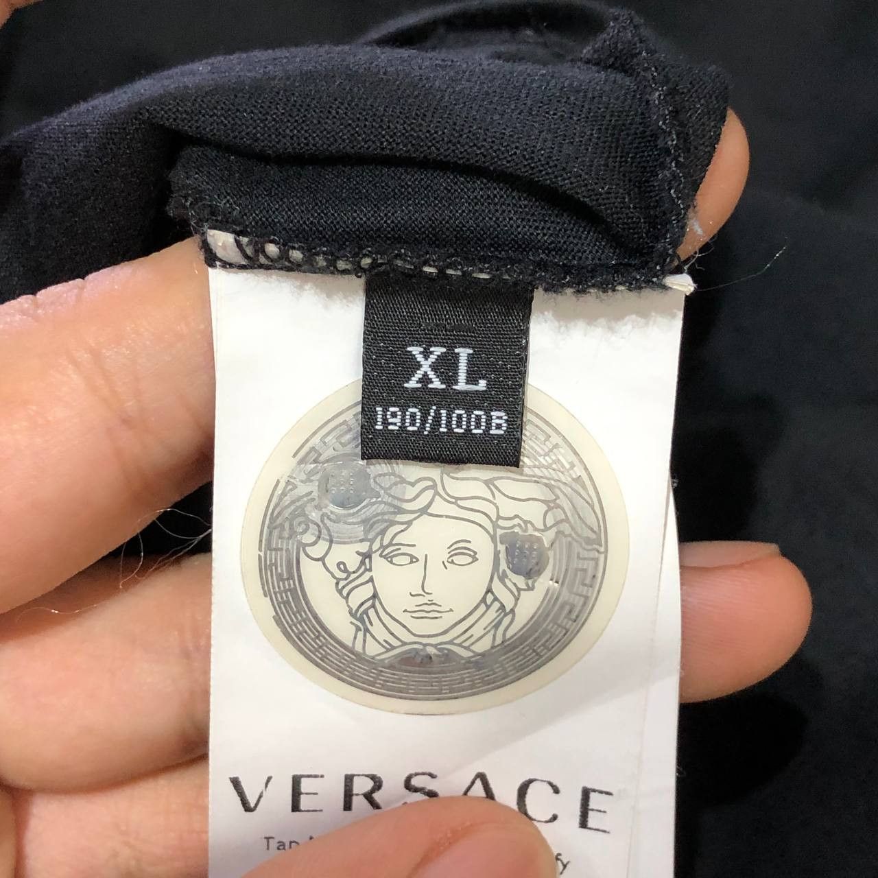 Versace Versace Medusa head crystal embellish tee Size US M / EU 48-50 / 2 - 7 Thumbnail