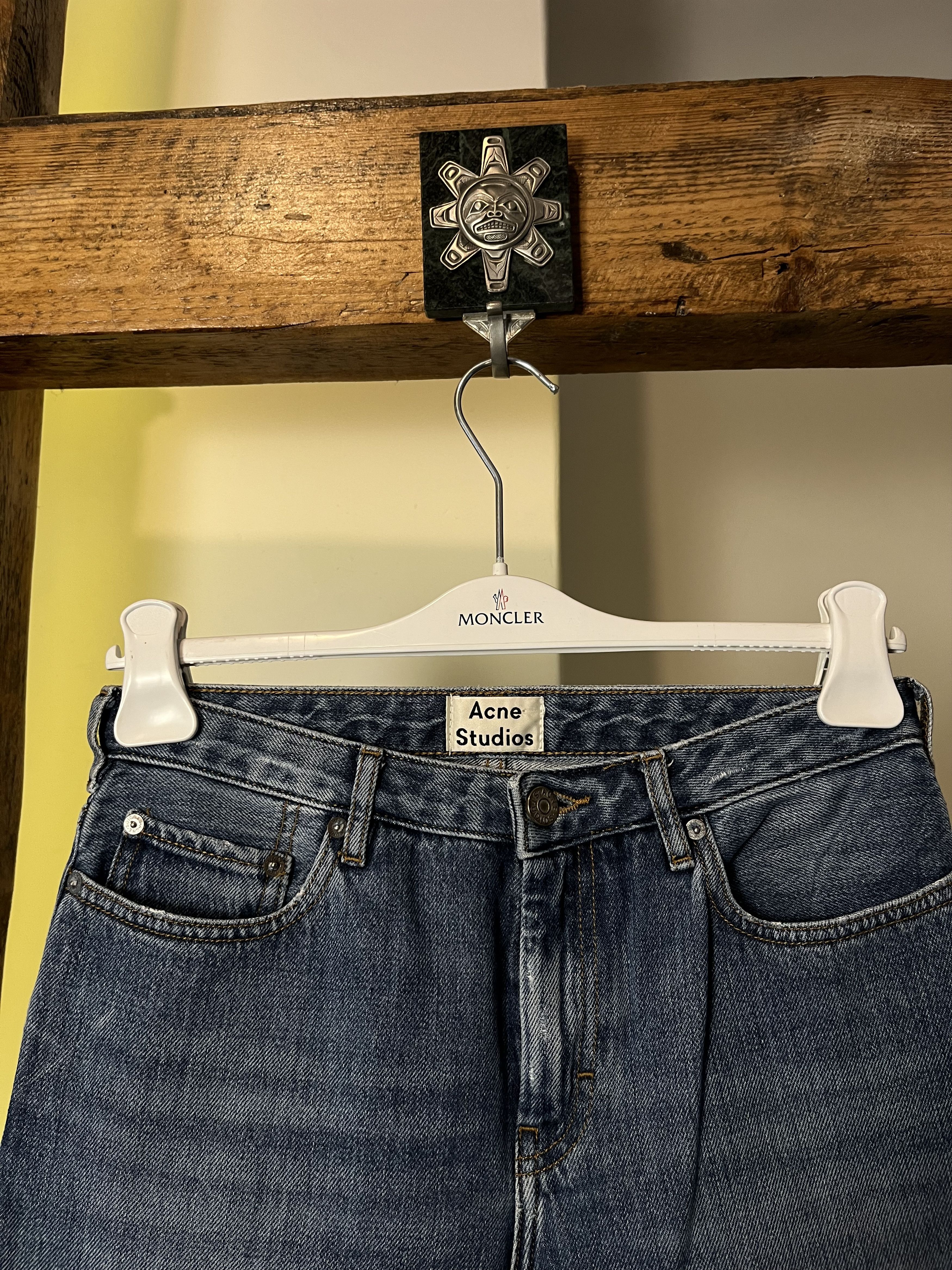 Acne Studios Acne Studios Pop LT Vintage Womens Cropped Denim Size 32 Size 28" / US 6 / IT 42 - 3 Thumbnail
