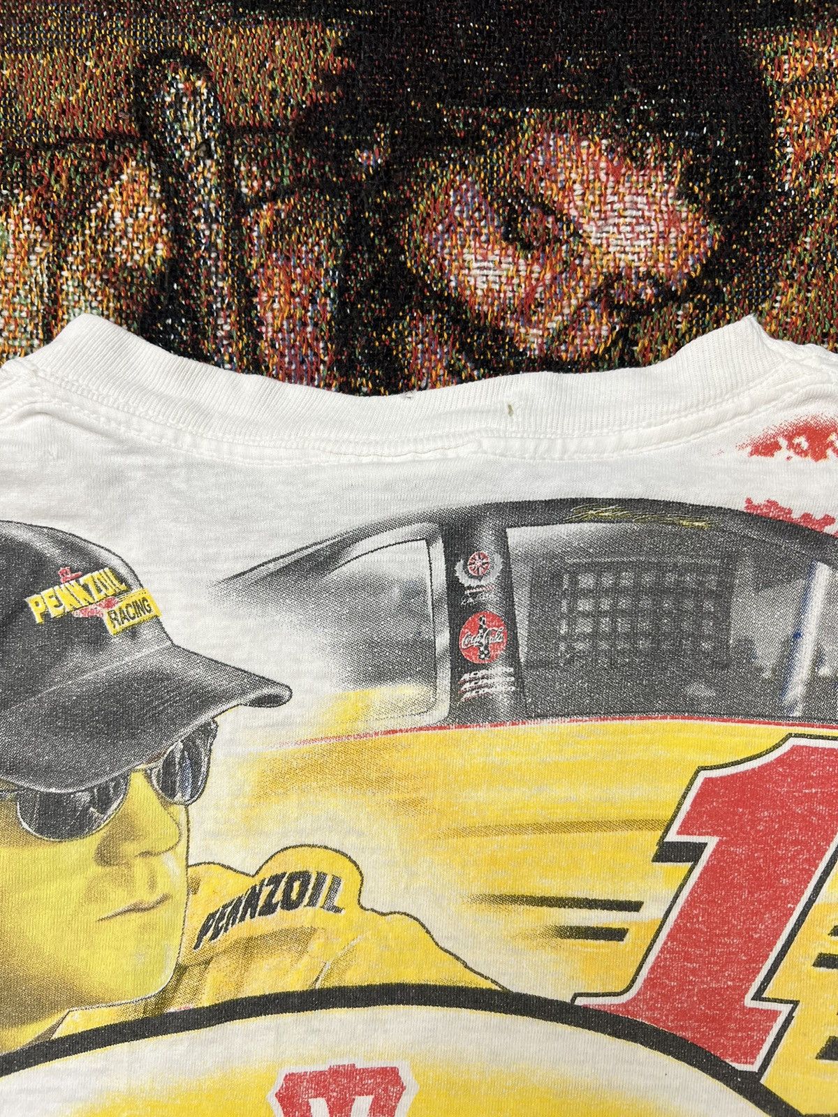 NASCAR Vintage NASCAR Steve Pack Pennzoil AOP Tee Size US L / EU 52-54 / 3 - 8 Thumbnail