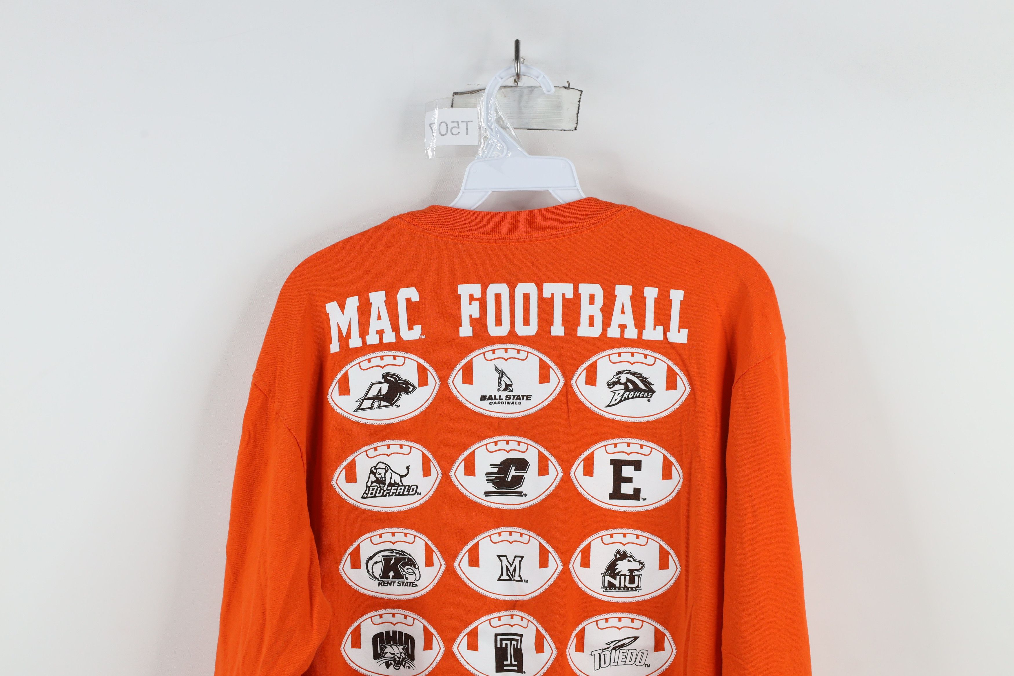 Adidas × Vintage Vintage Adidas Green State University Football T-Shirt Size US XL / EU 56 / 4 - 12 Thumbnail