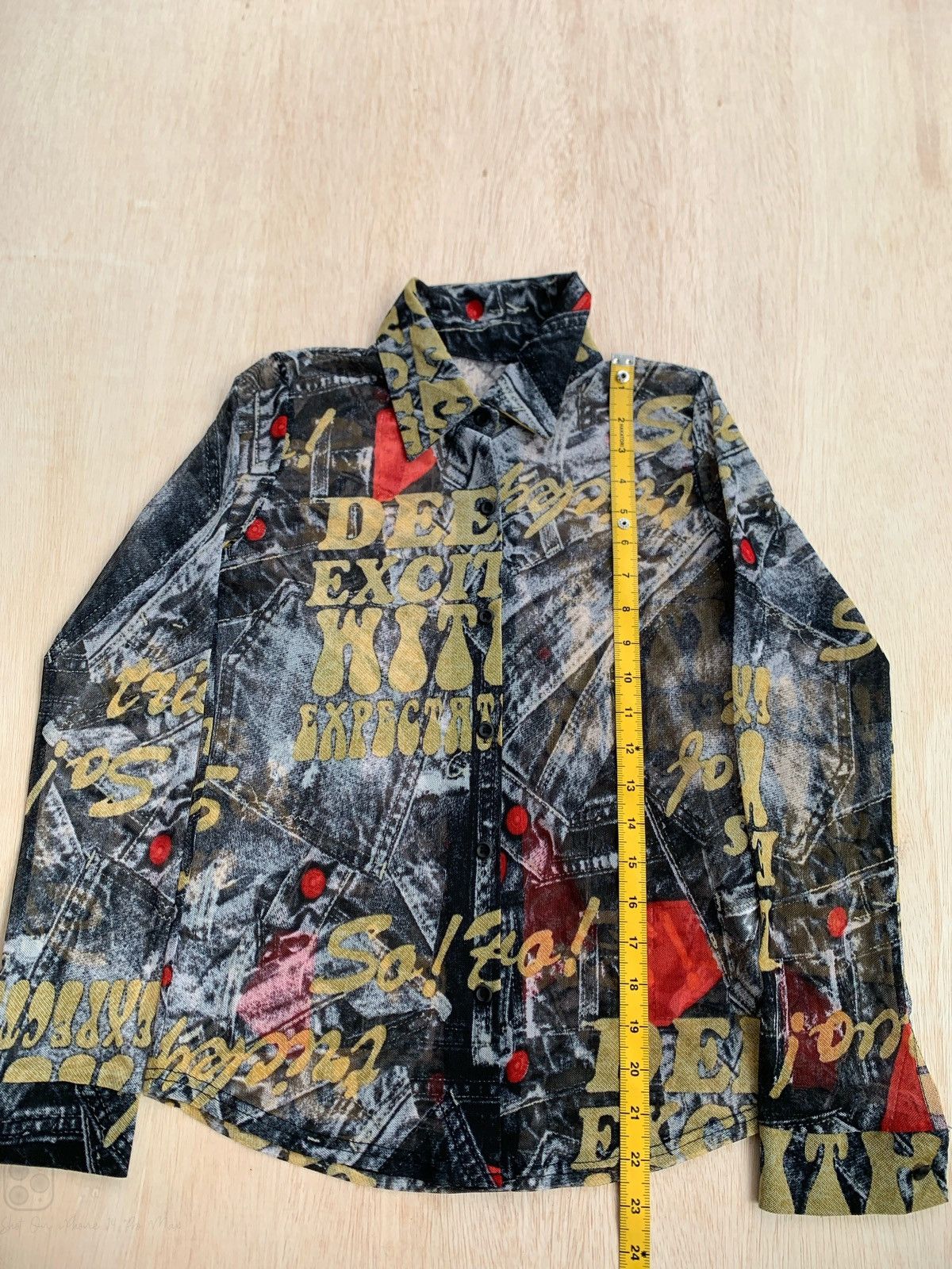 Japanese Brand Vintage Abstrak Ifsixwasnine Style Shirt Size M / US 6-8 / IT 42-44 - 9 Thumbnail