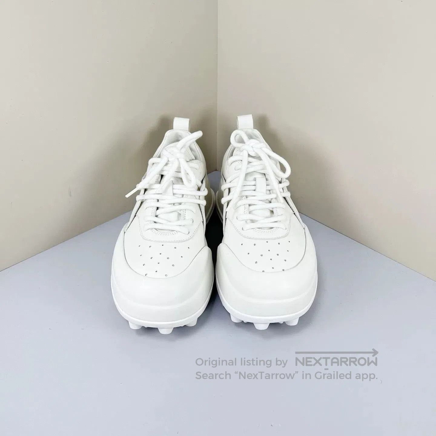Jil Sander Jil Sander Platform Round-Toe Casual Sneakers. Size US 4 / IT 34 - 2 Thumbnail