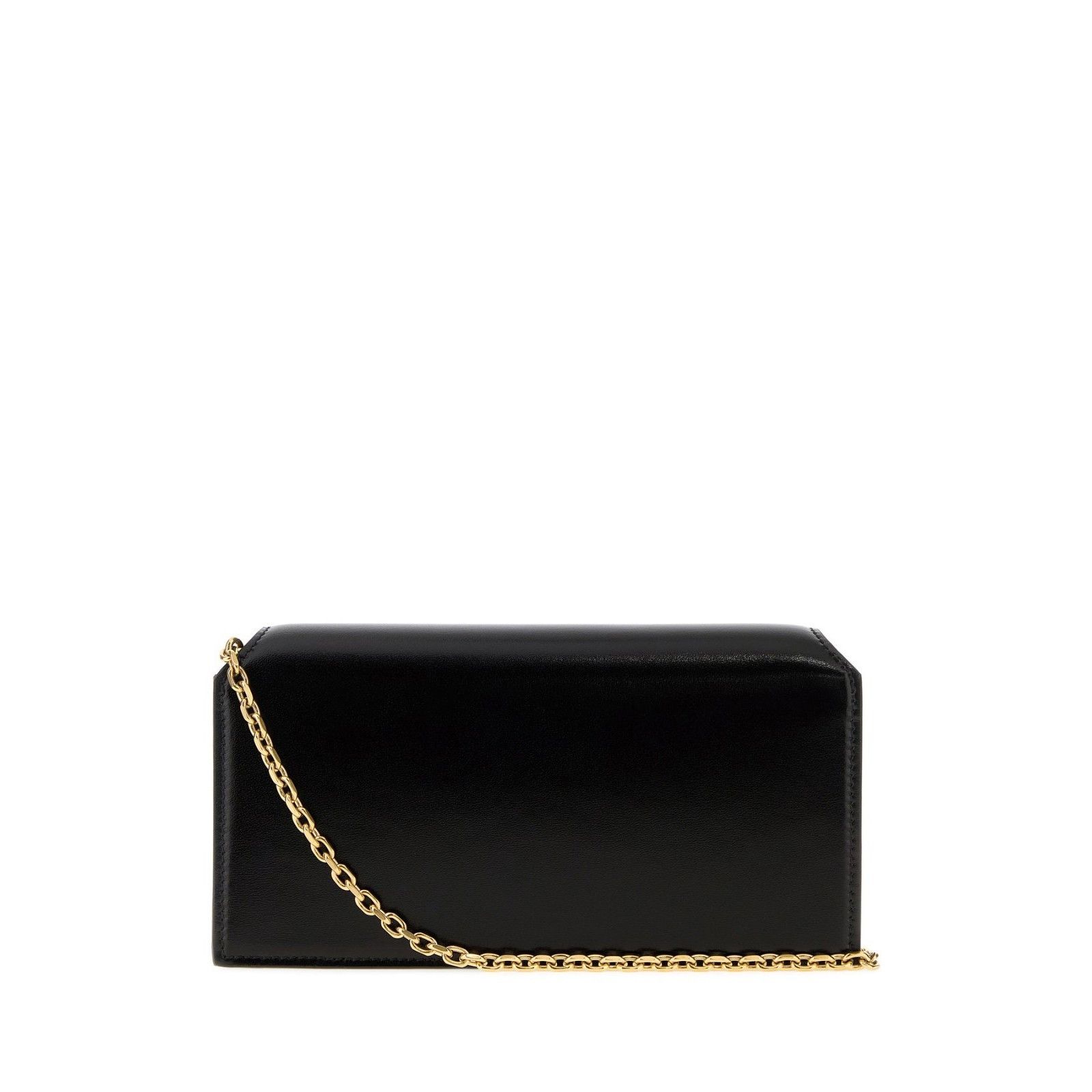 Givenchy GIVENCHY Antigona $1550 Black Box Leather Chain Wallet Bag N Size ONE SIZE - 3 Thumbnail
