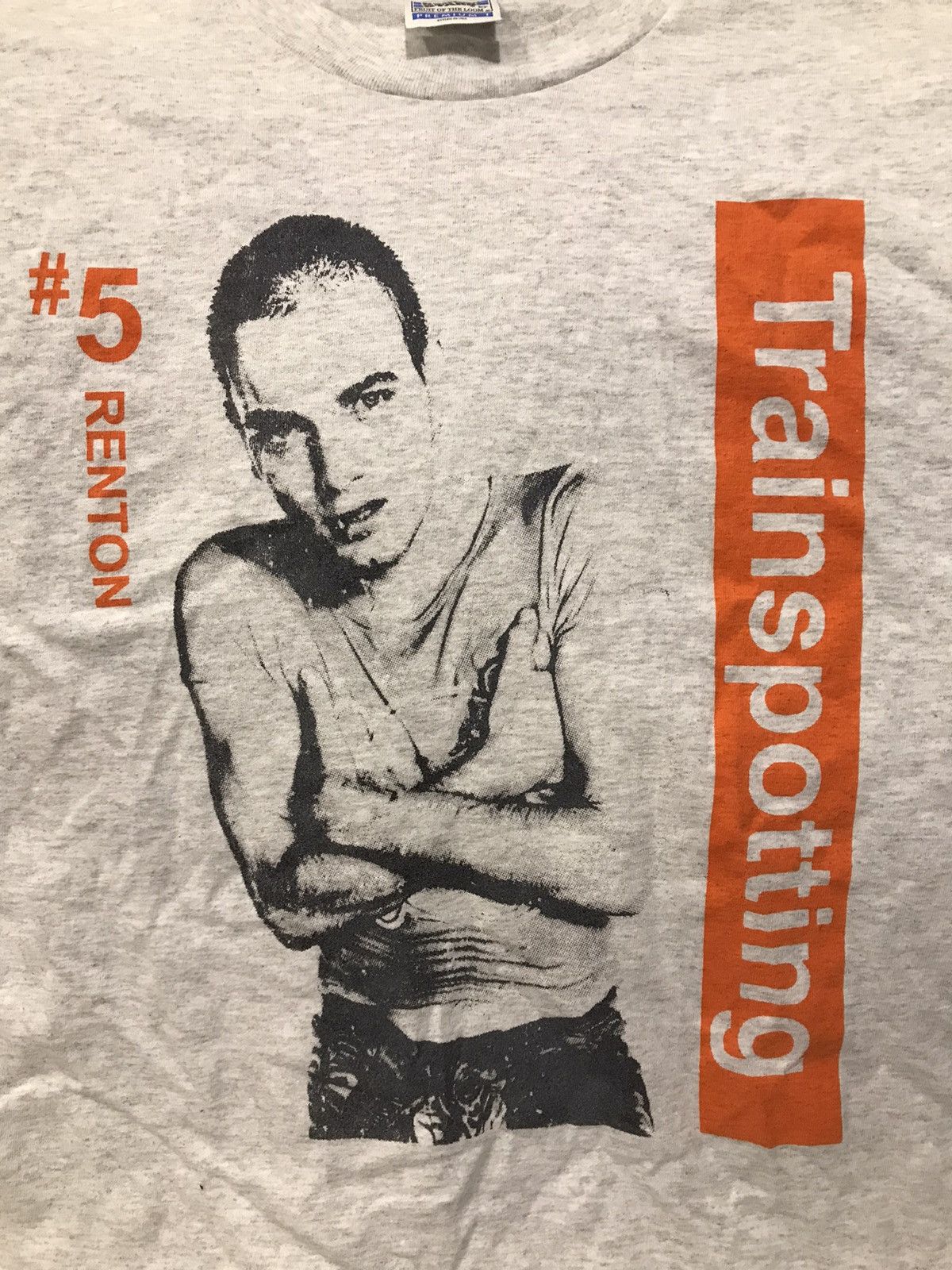 Vintage Vintage movie Trainspotting size tag L-to XL Size US L / EU 52-54 / 3 - 4 Thumbnail