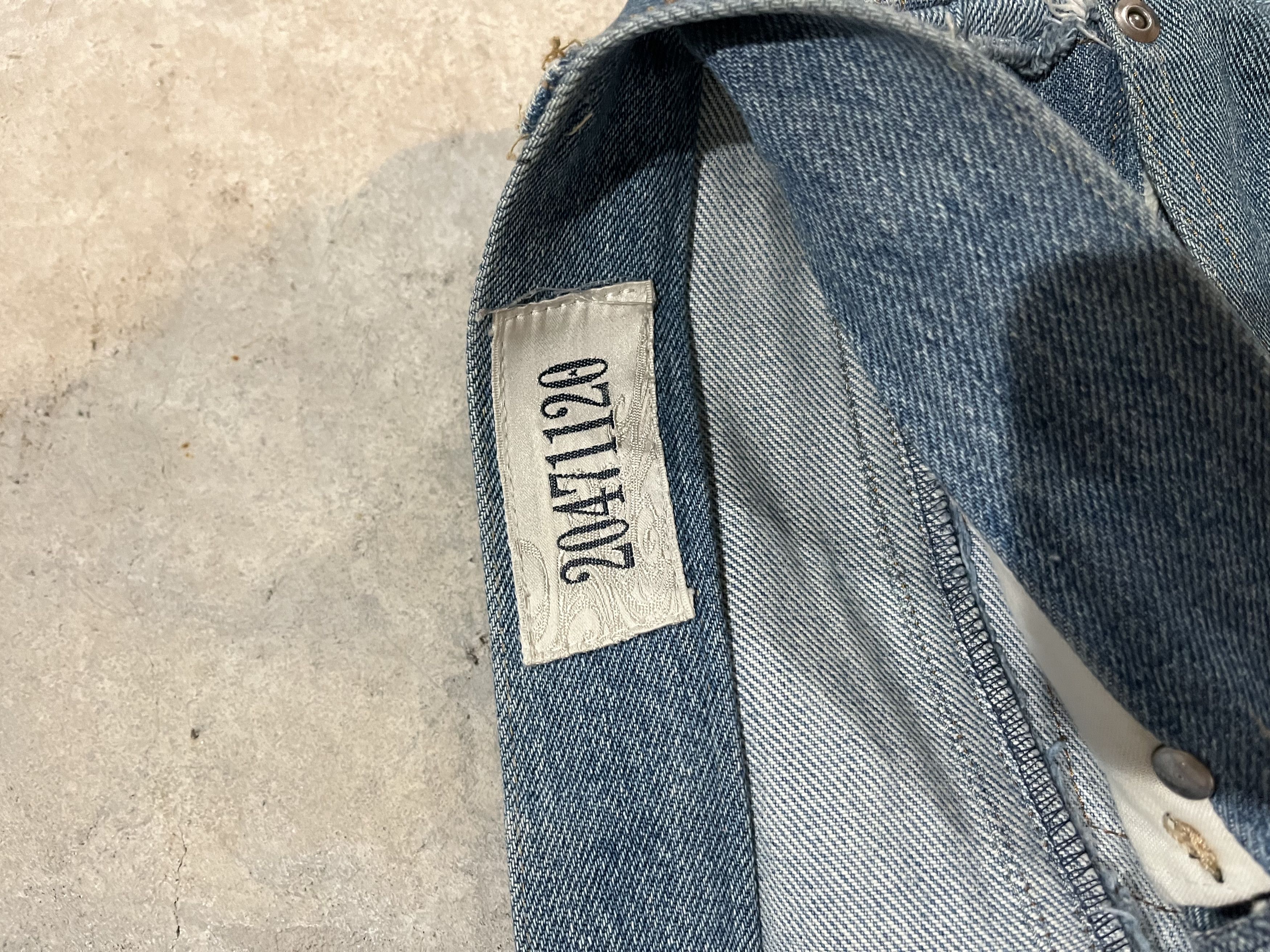 20471120 Patchwork "Star" Bondage Flare denim Size US 32 / EU 48 - 6 Thumbnail
