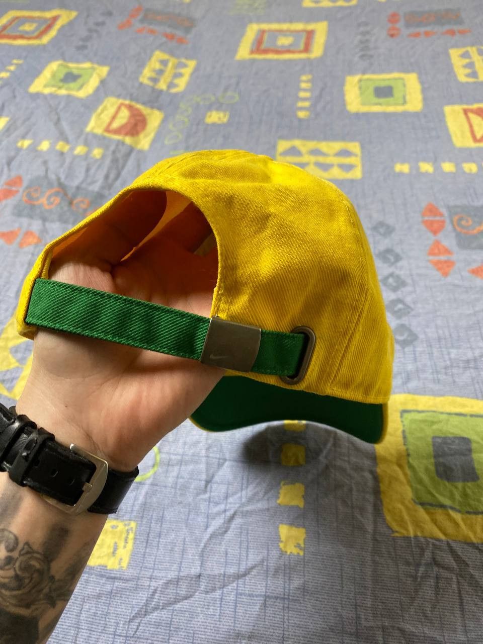 Nike × Vintage Y2K Vintage Nike Logo Cap Streetwear Rare Hat Casual Size ONE SIZE - 8 Thumbnail