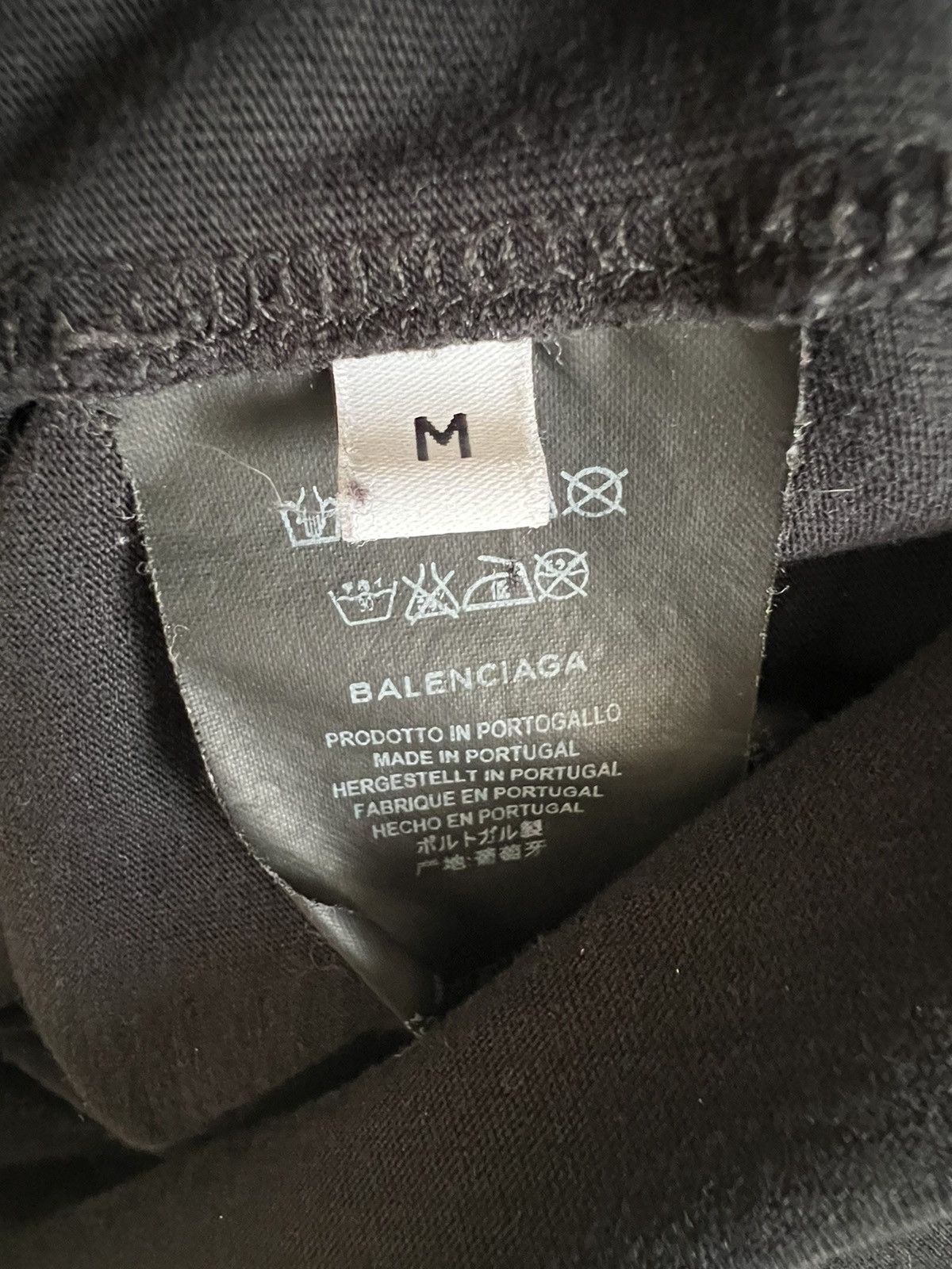 Balenciaga Balenciaga logo tee Size US L / EU 52-54 / 3 - 4 Thumbnail