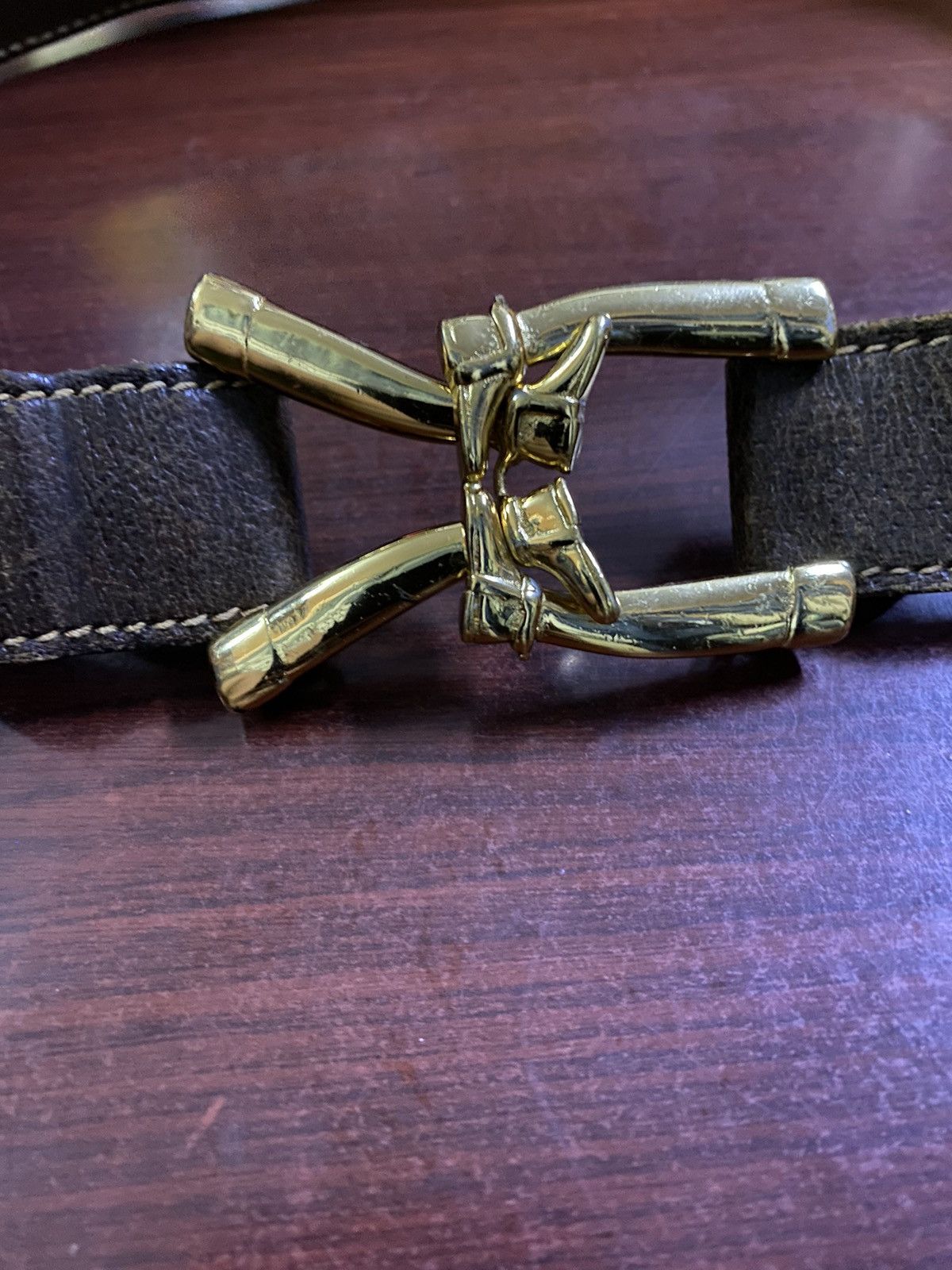 Gucci Gucci leather belt unisex very Rare 🔥🔥🔥 Size ONE SIZE - 6 Thumbnail