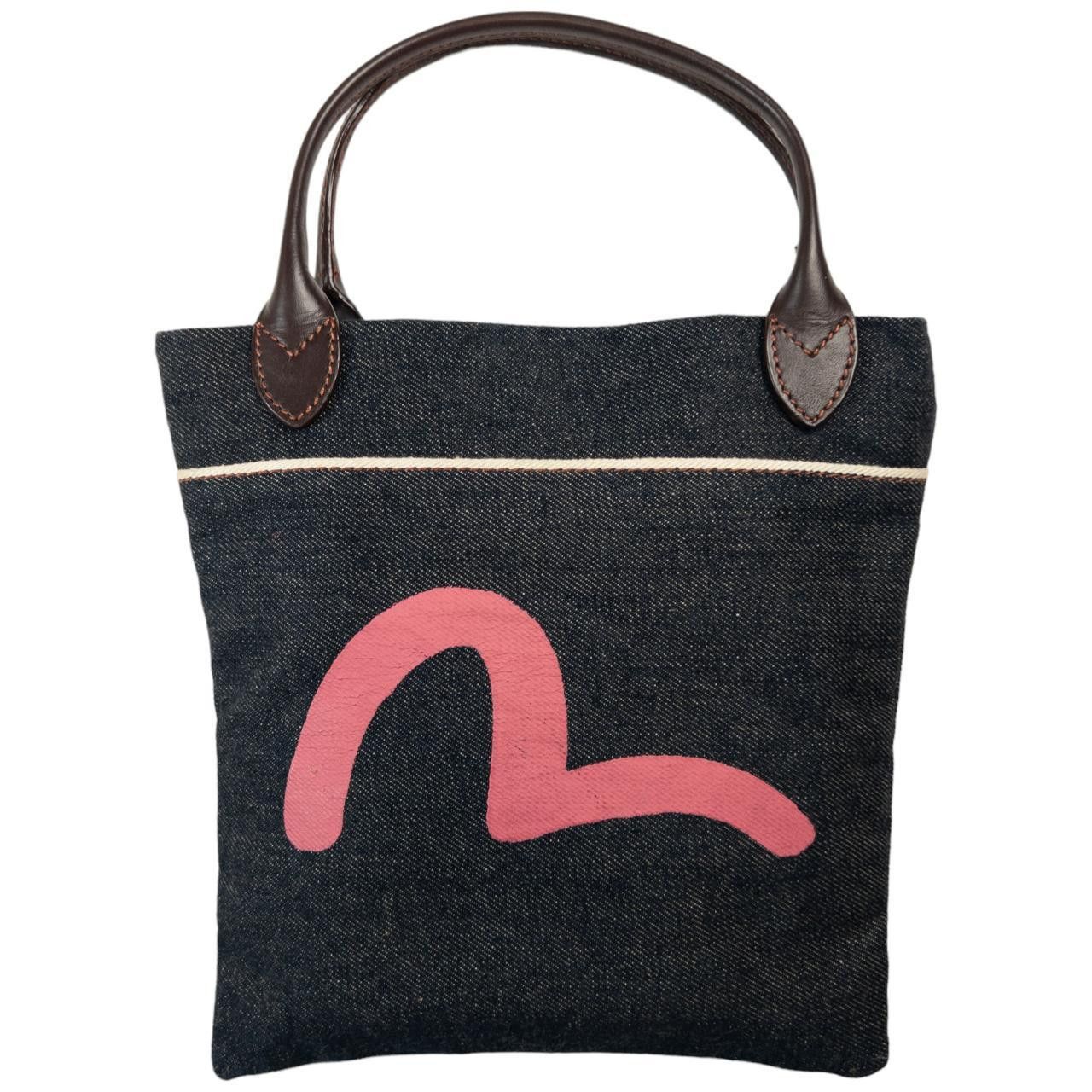 Evisu Vintage Evisu Japanese Denim Mini Handbag Size ONE SIZE - 1 Thumbnail